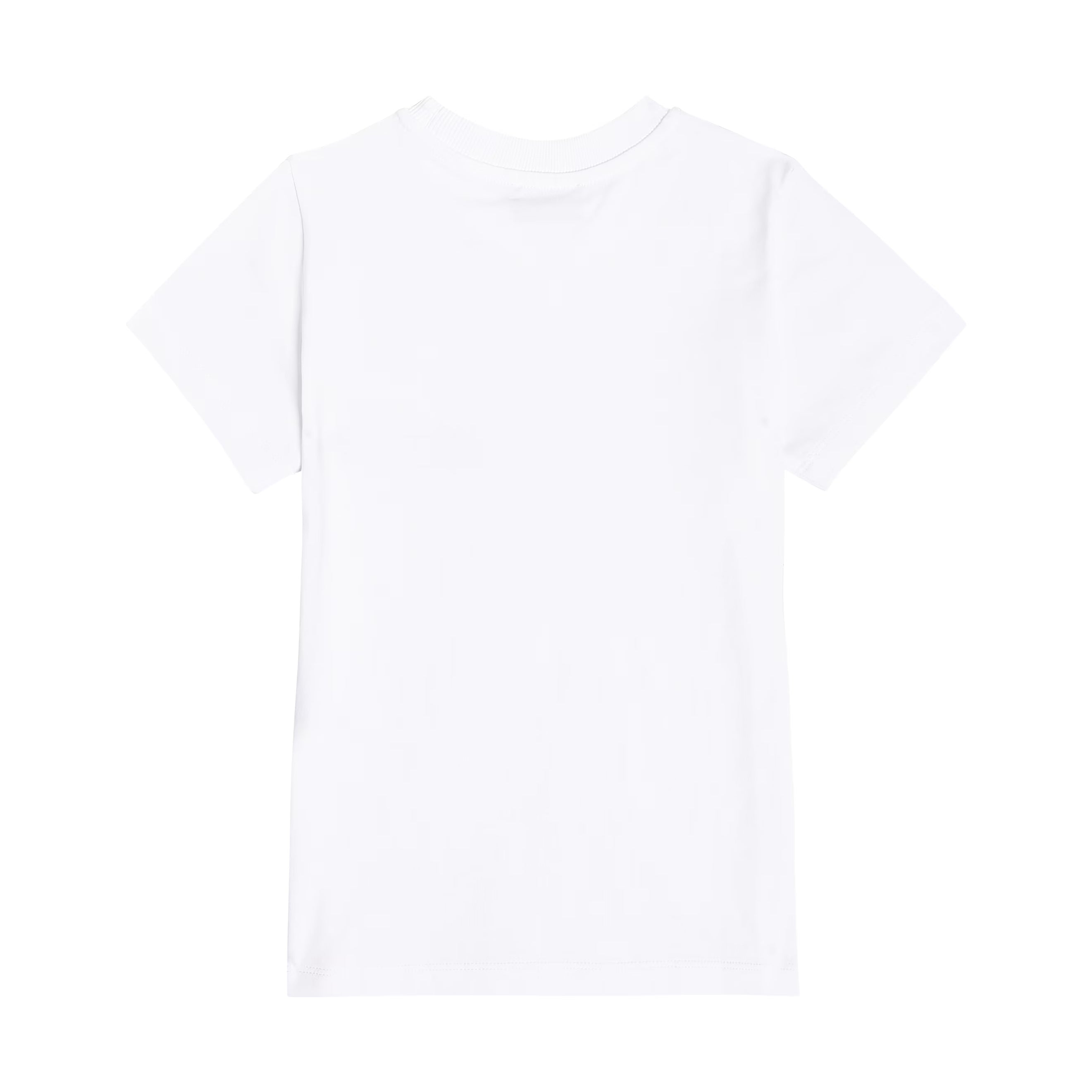 Boys & Girls White Teddy Bear Cotton T-Shirt