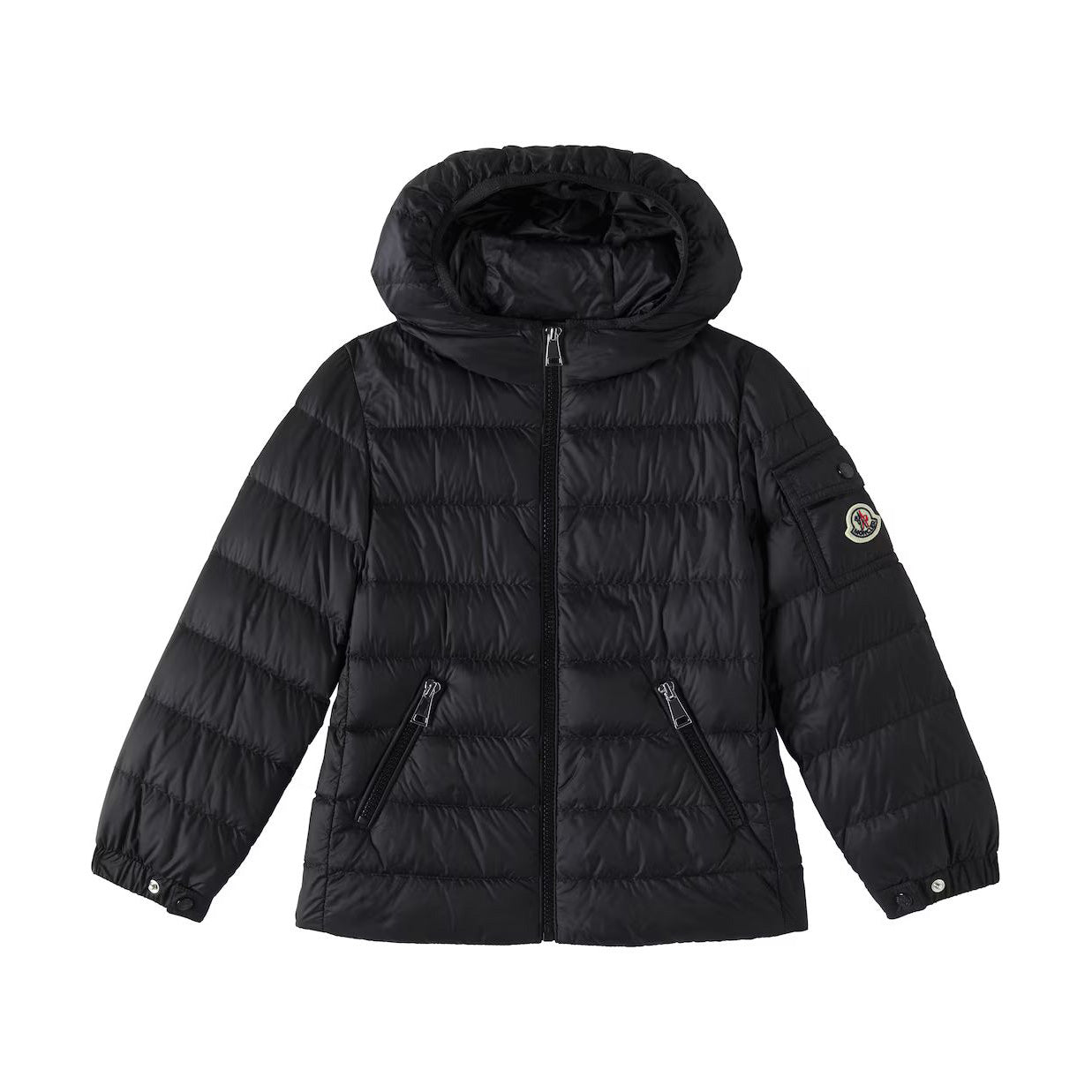 Girls Black"GLES"Padded Down Jacket