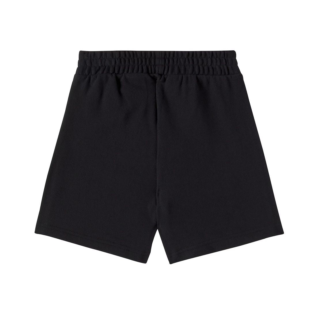 Boys Black Logo Cotton Shorts