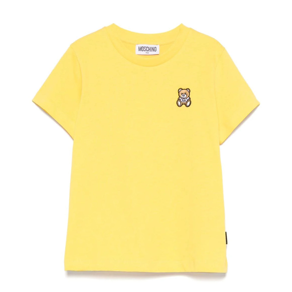 Boys & Girls Yellow Cotton T-Shirt