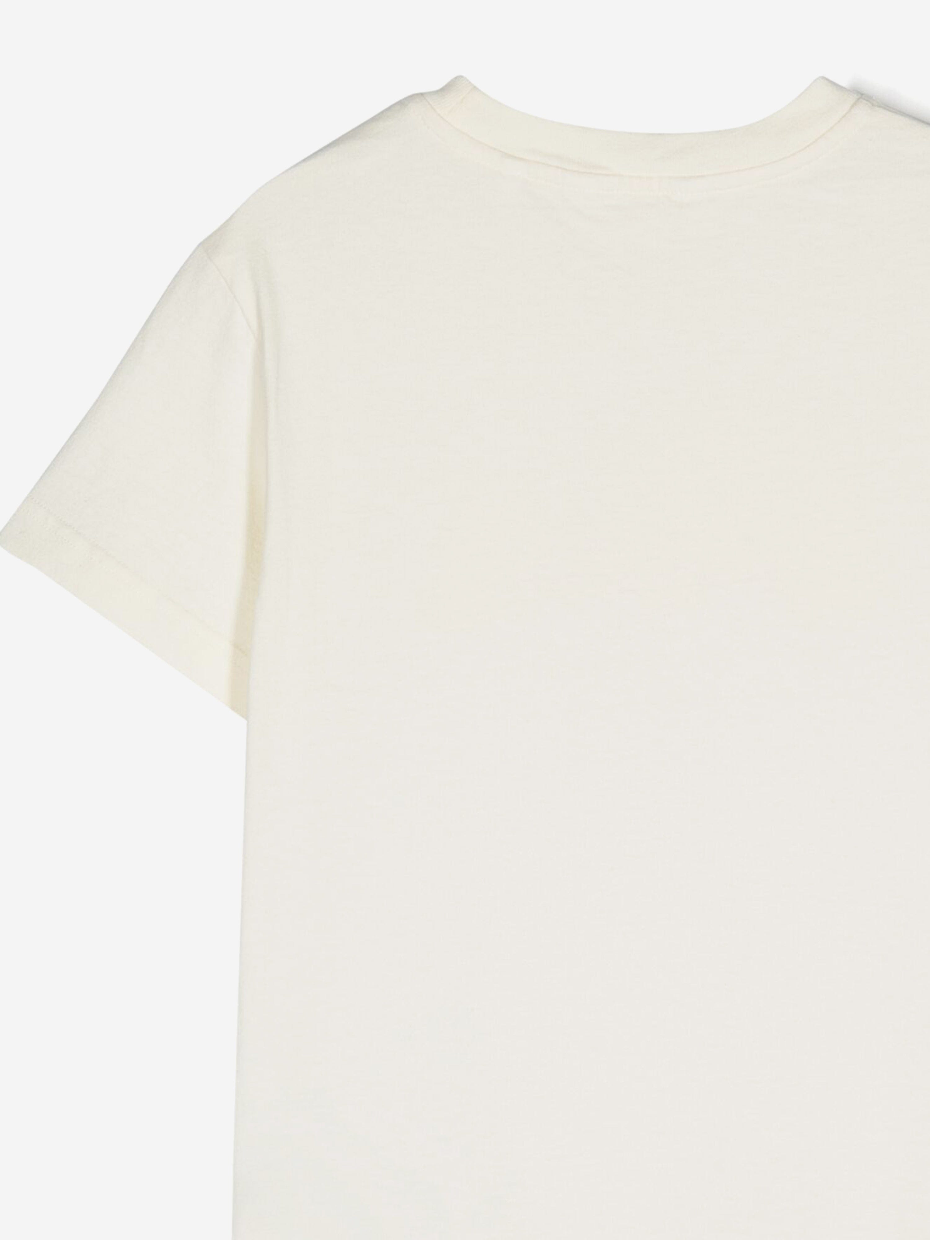Kids Bear T-Shirt in Ivory