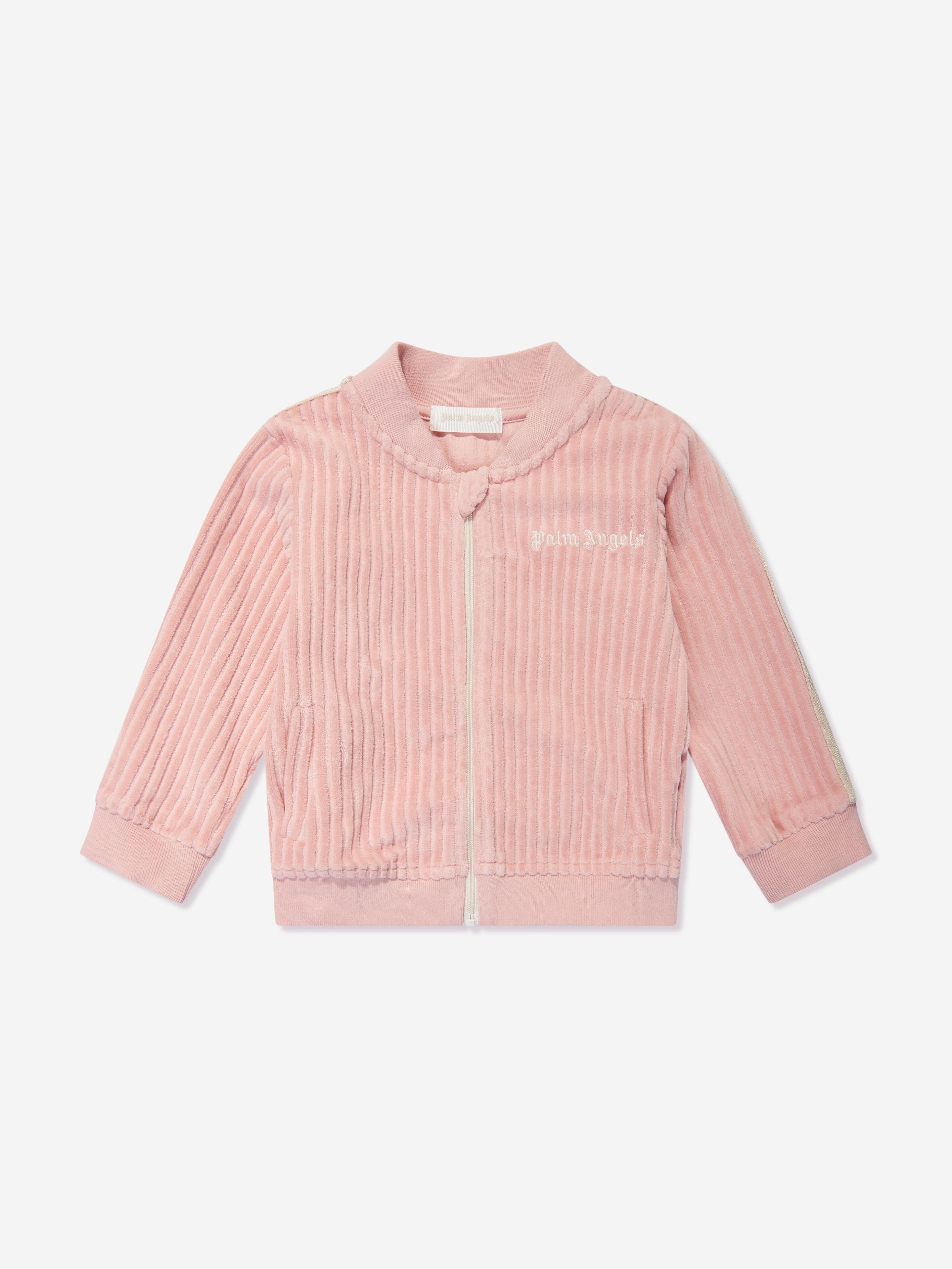 Palm Angels Baby Girls Track Jacket in Pink