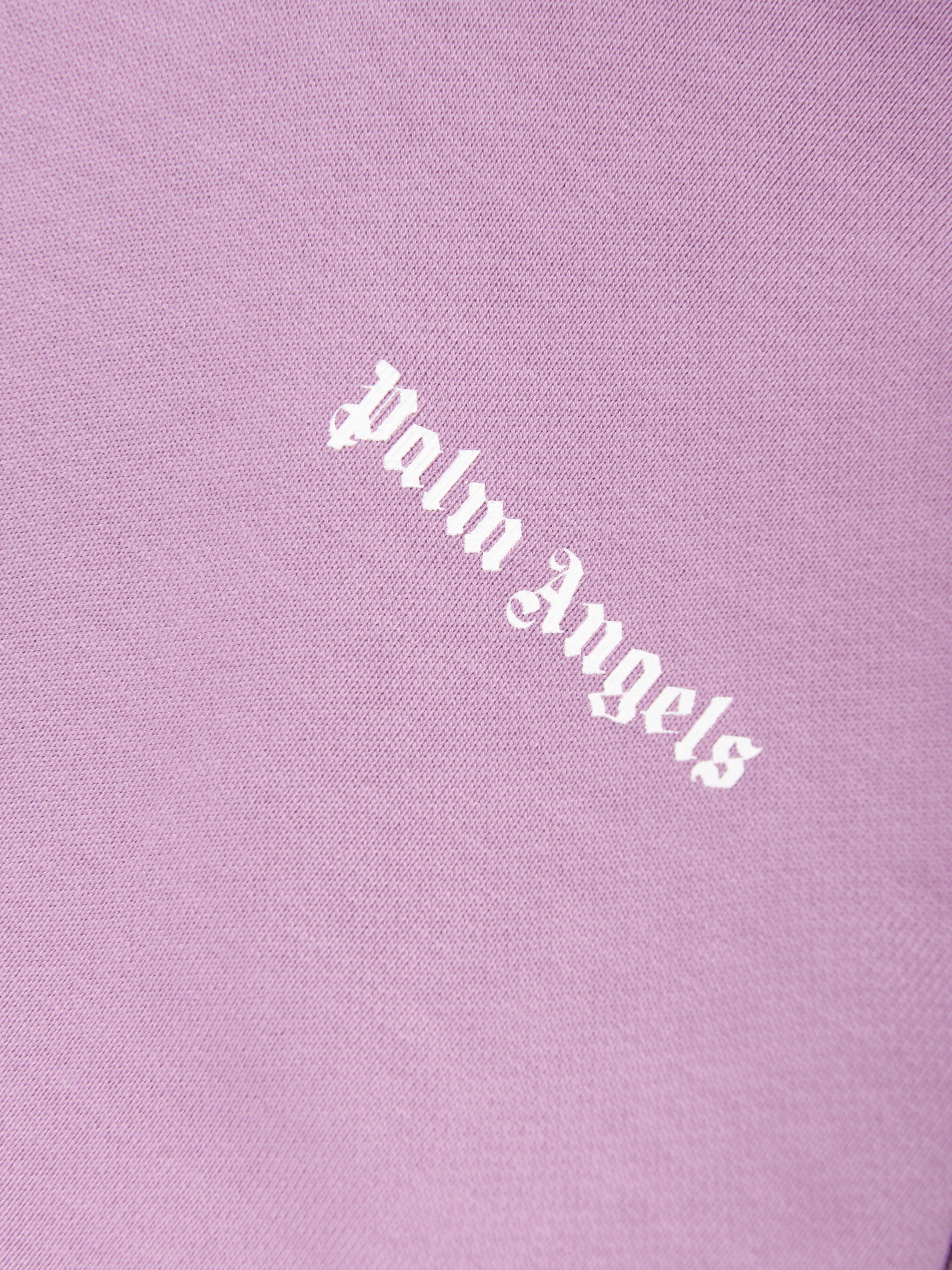 Palm Angels Girls Astro Paisley Hoodie in Purple