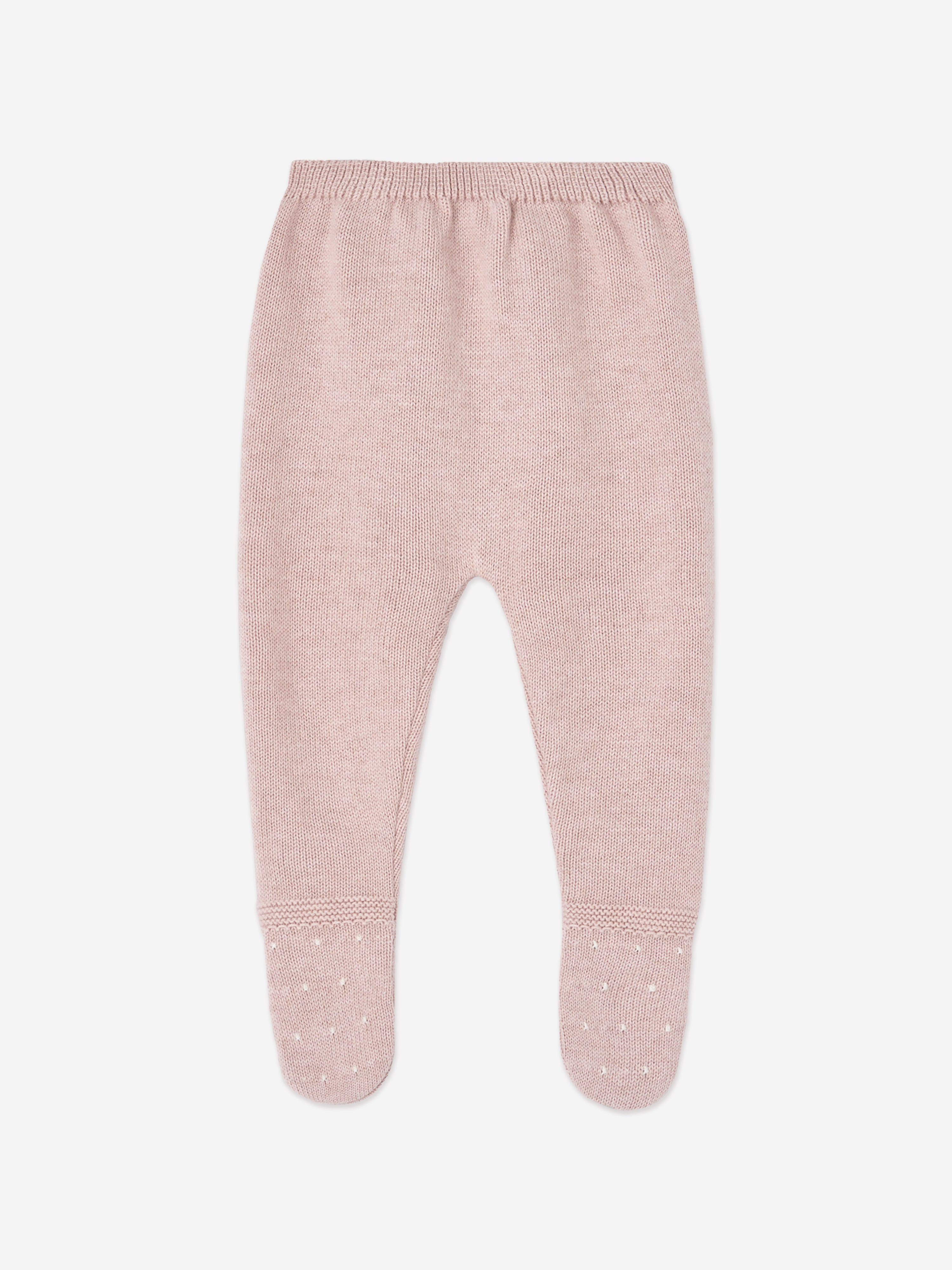 Baby Girls Knitted 2 Piece Set in Pink