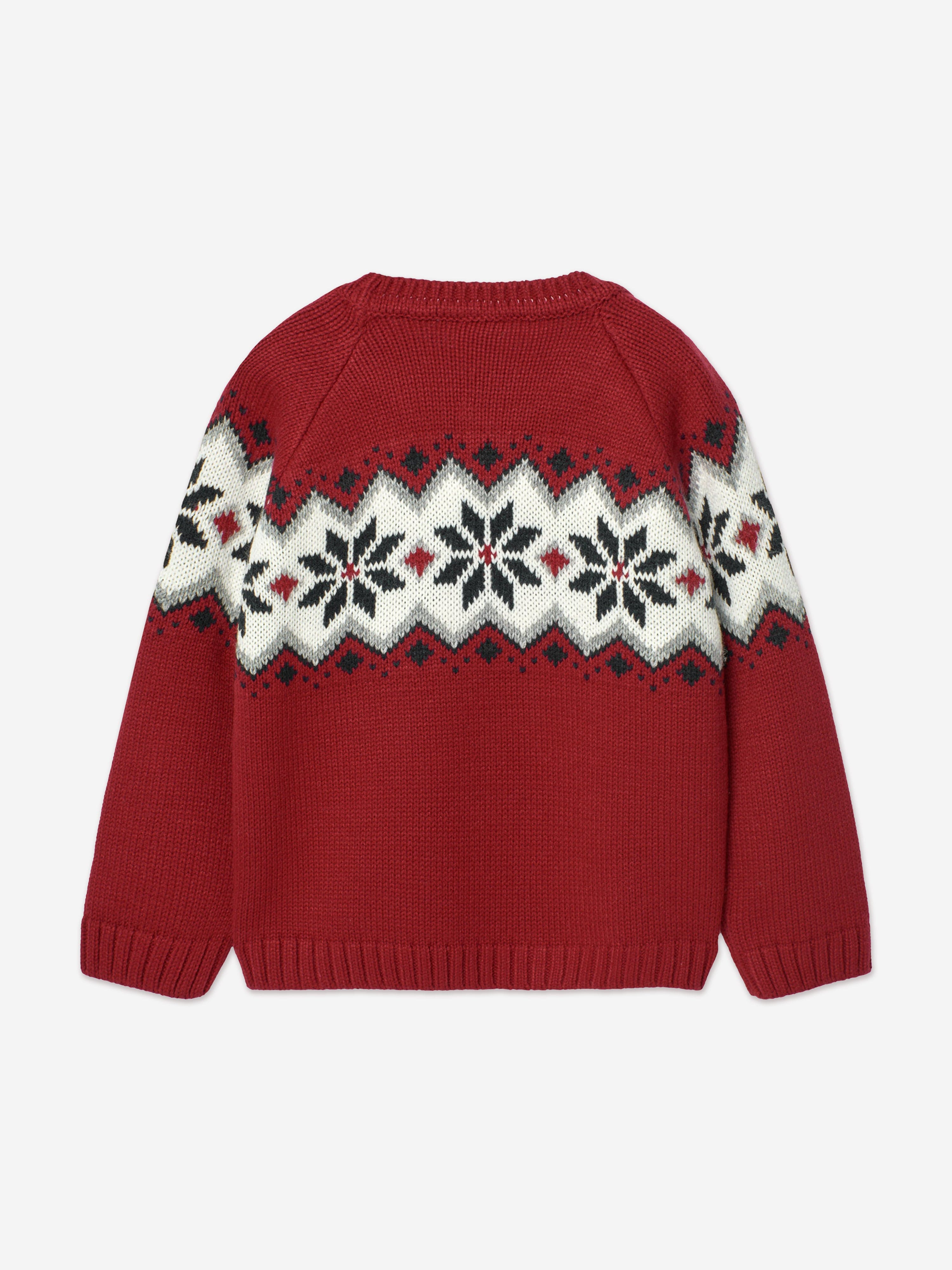 Baby Boys Trouser Set in Red