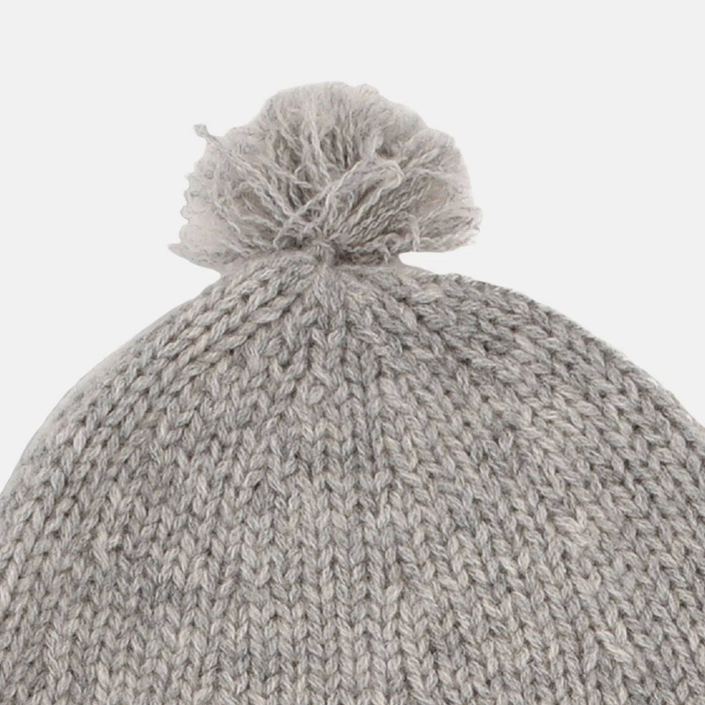 Baby Boys & Girls Grey Cashmere Hat