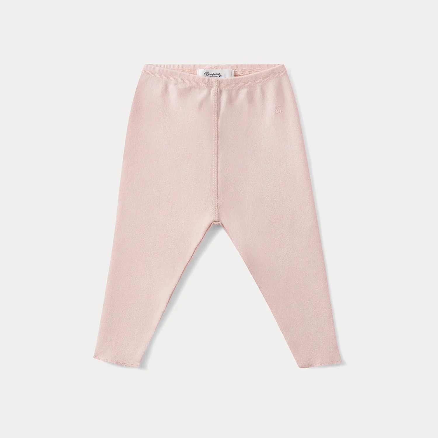 Baby Girls Light Pink Cotton Leggings