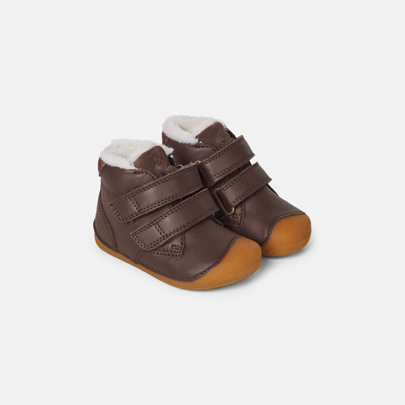 Baby Boys & Girls Dark Brown "Petit Winter" Shoes