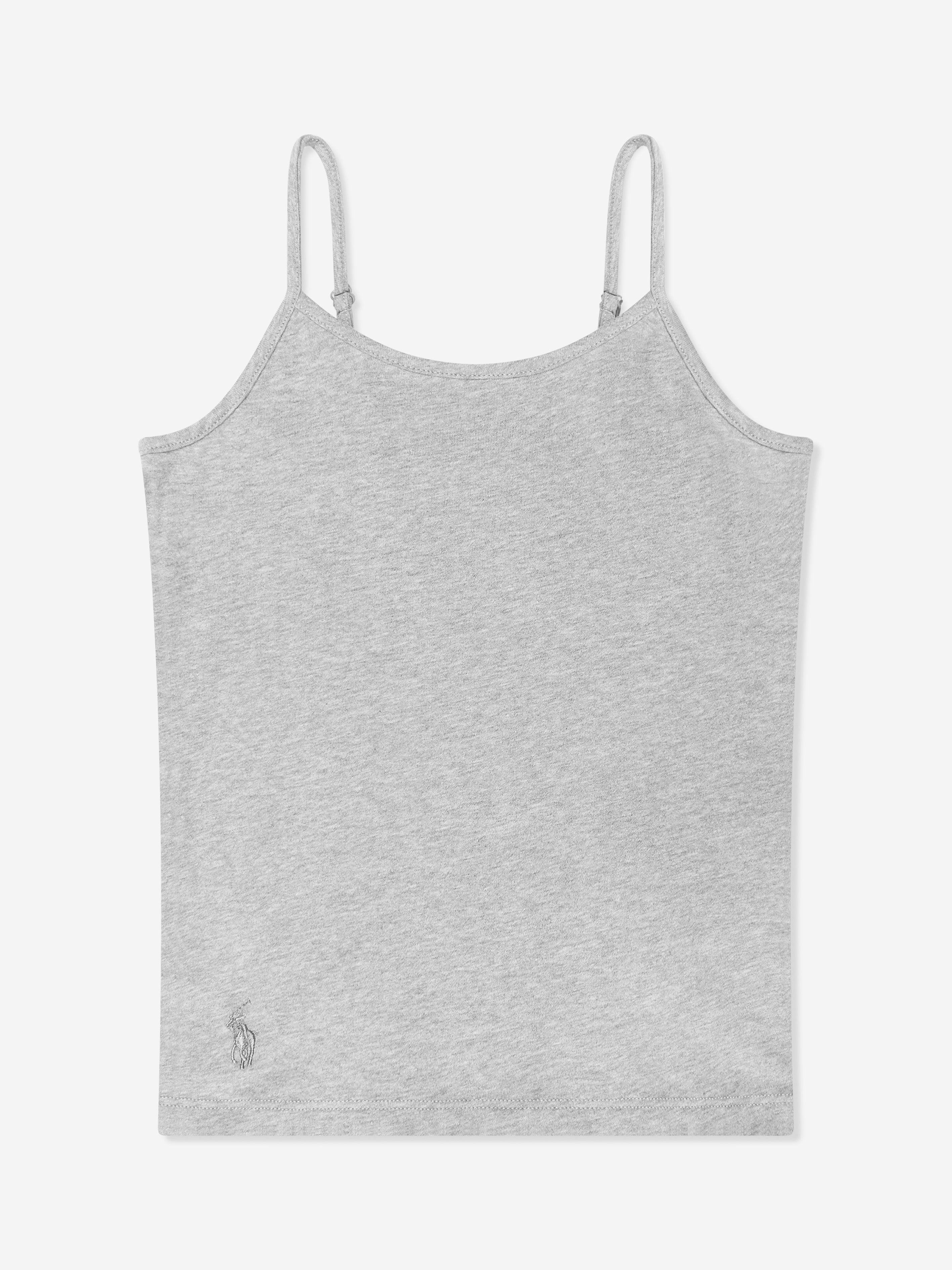 Ralph Lauren Girls 2 Pack Camisole Set in Black