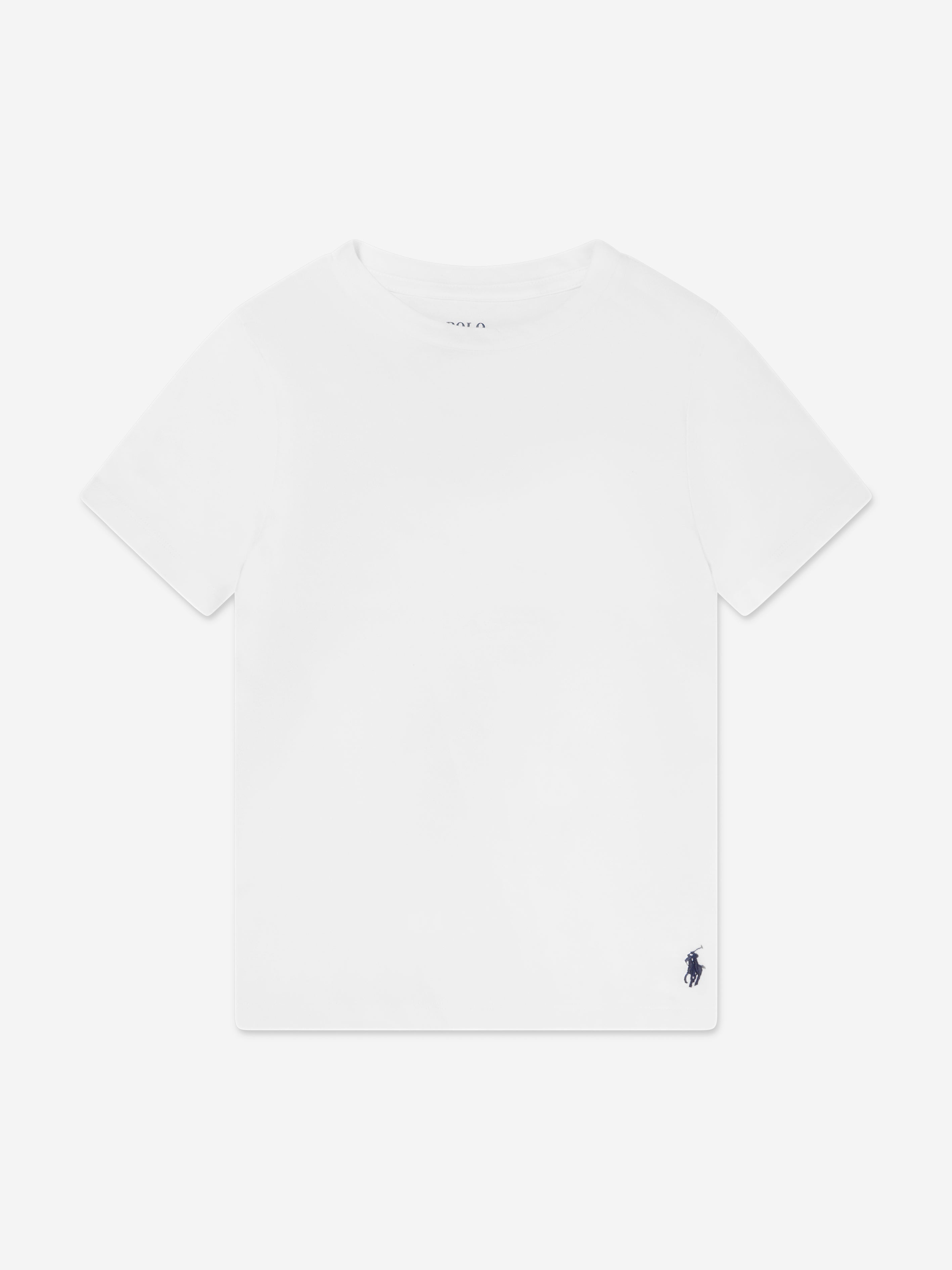 Ralph Lauren Boys 2 Pack T-Shirts Set in White