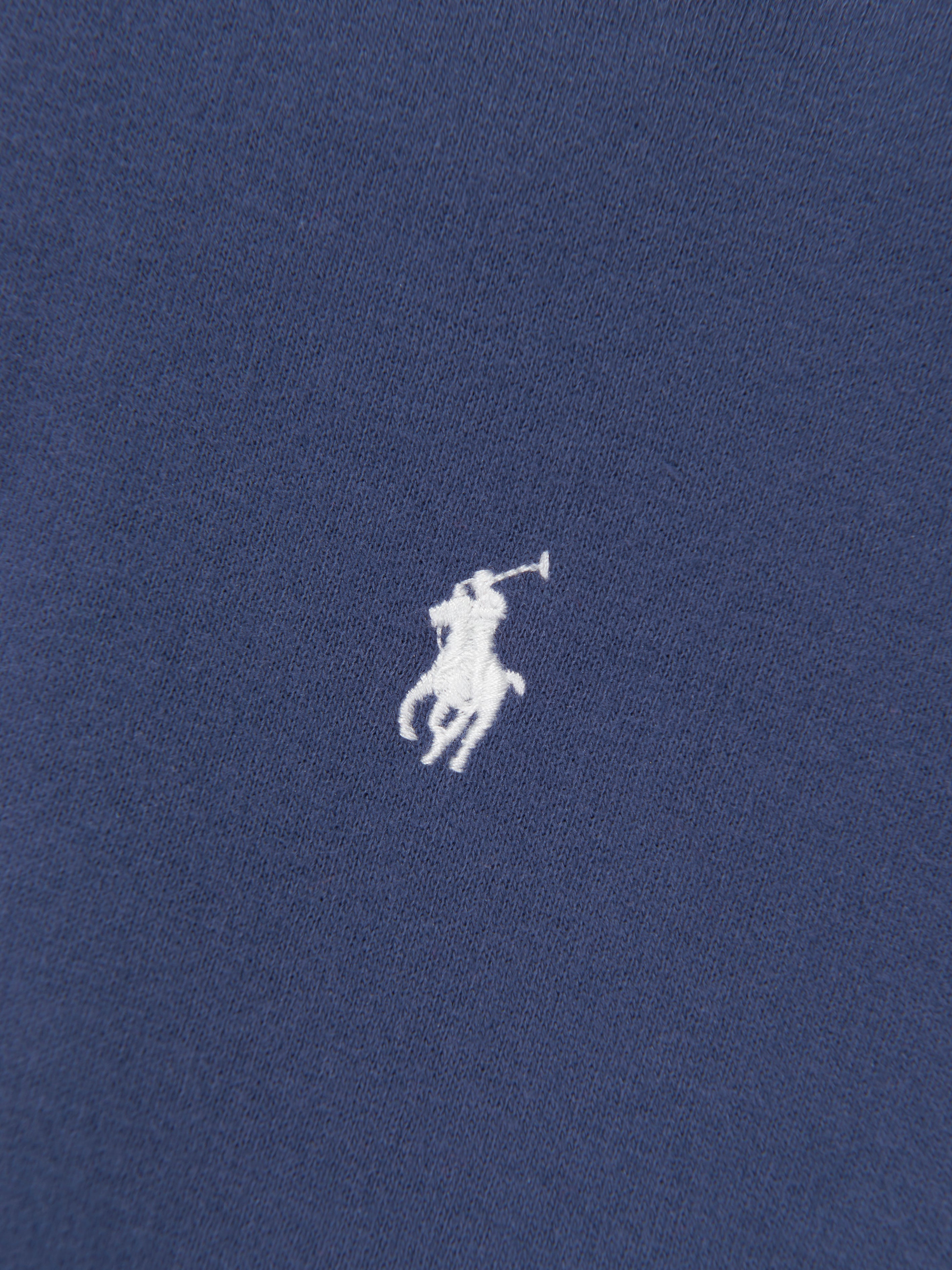 Girls Polo Hoodie in Navy