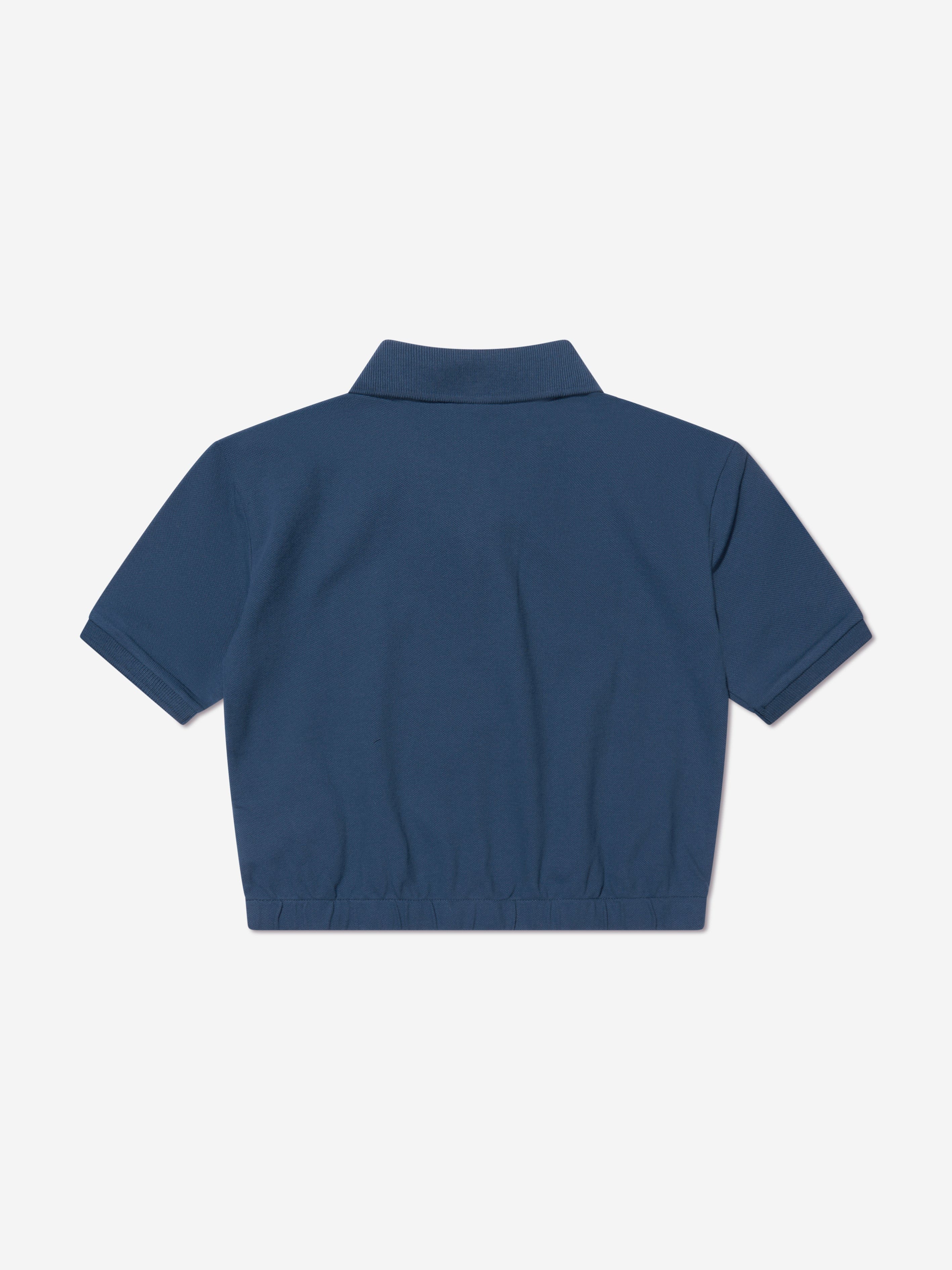 Ralph Lauren Girls Logo Polo Shirt in Navy