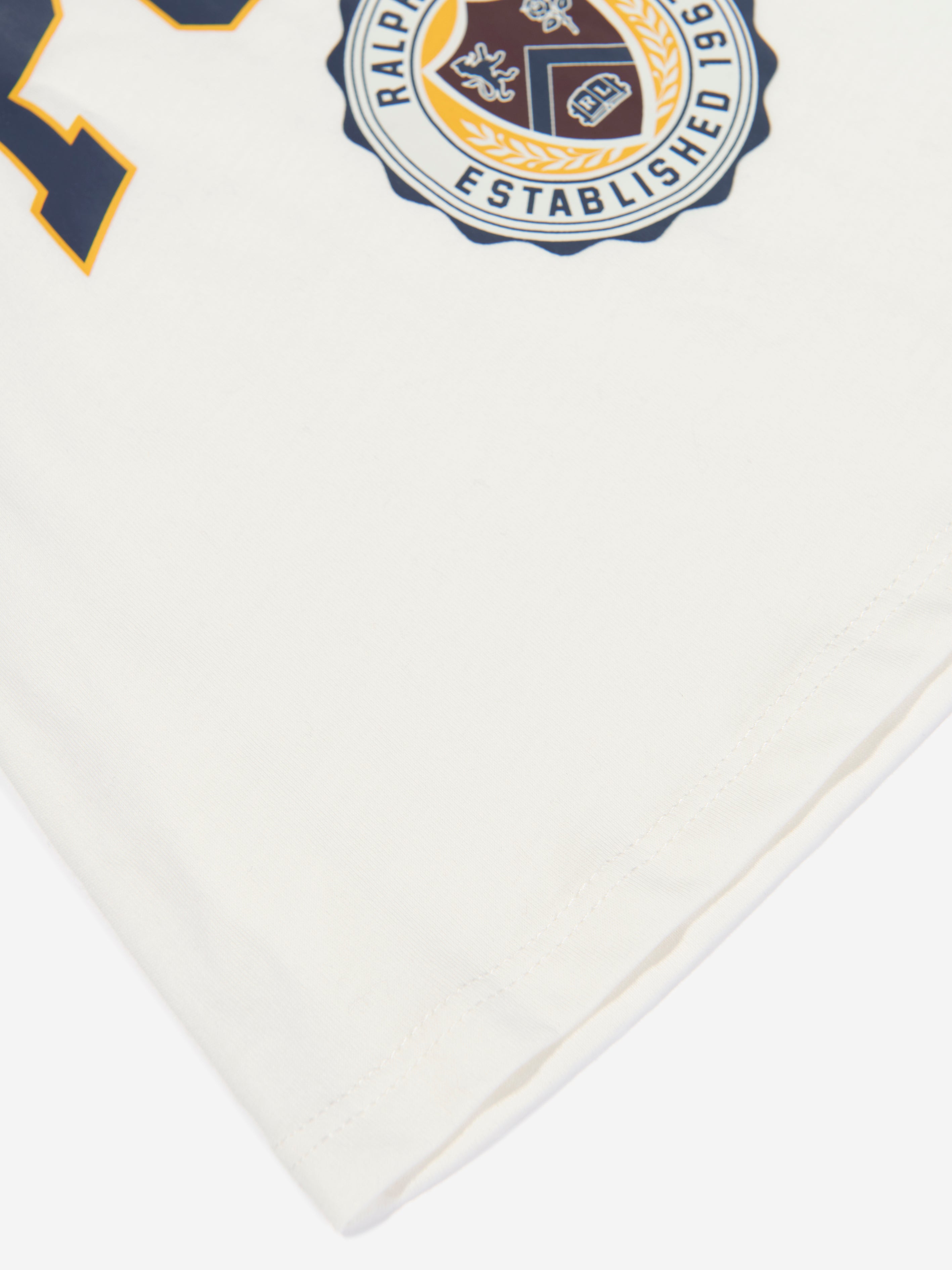 Girls Varsity Polo T-Shirt in White