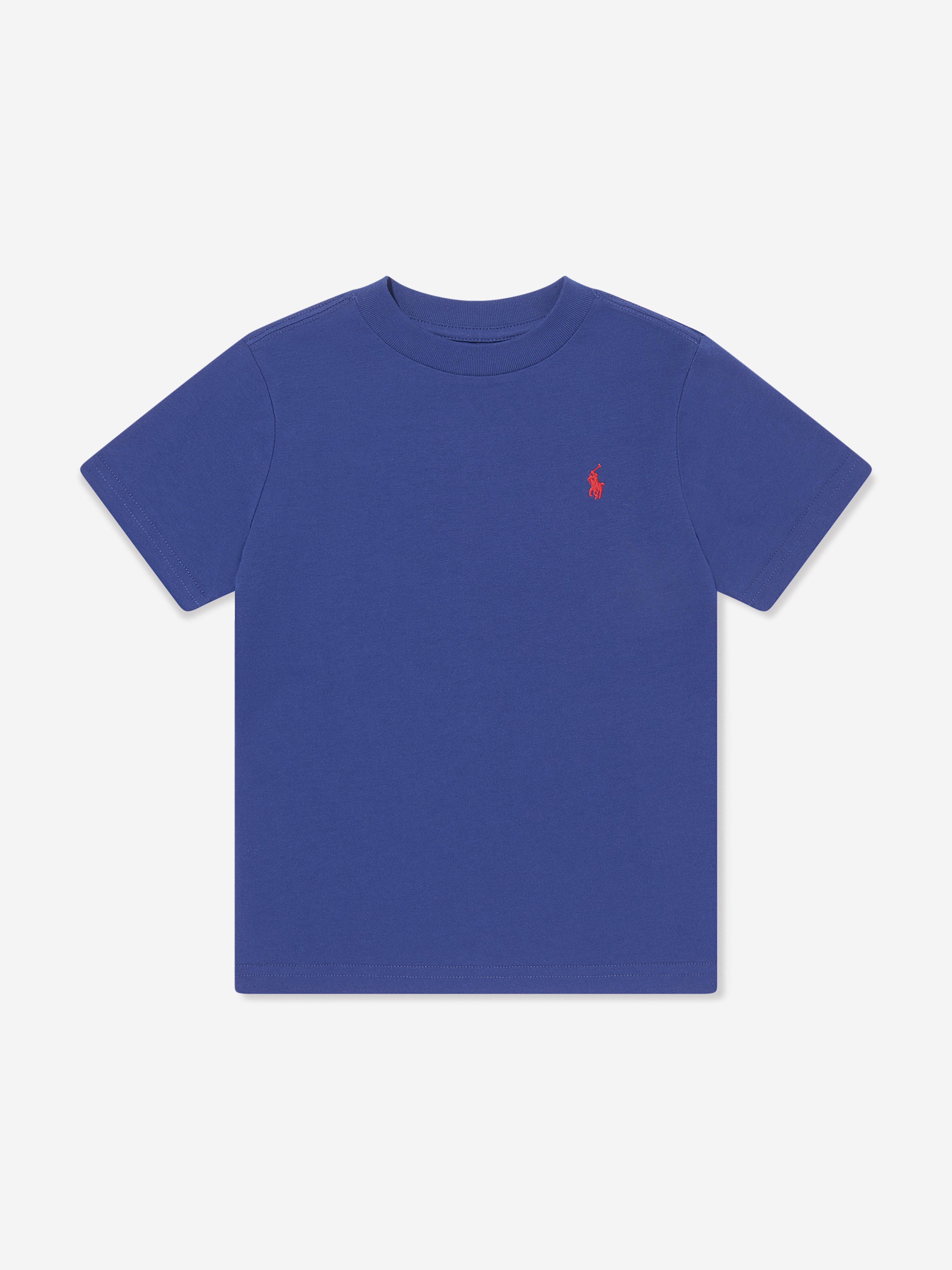 Ralph Lauren Boys Logo T-Shirt in Blue