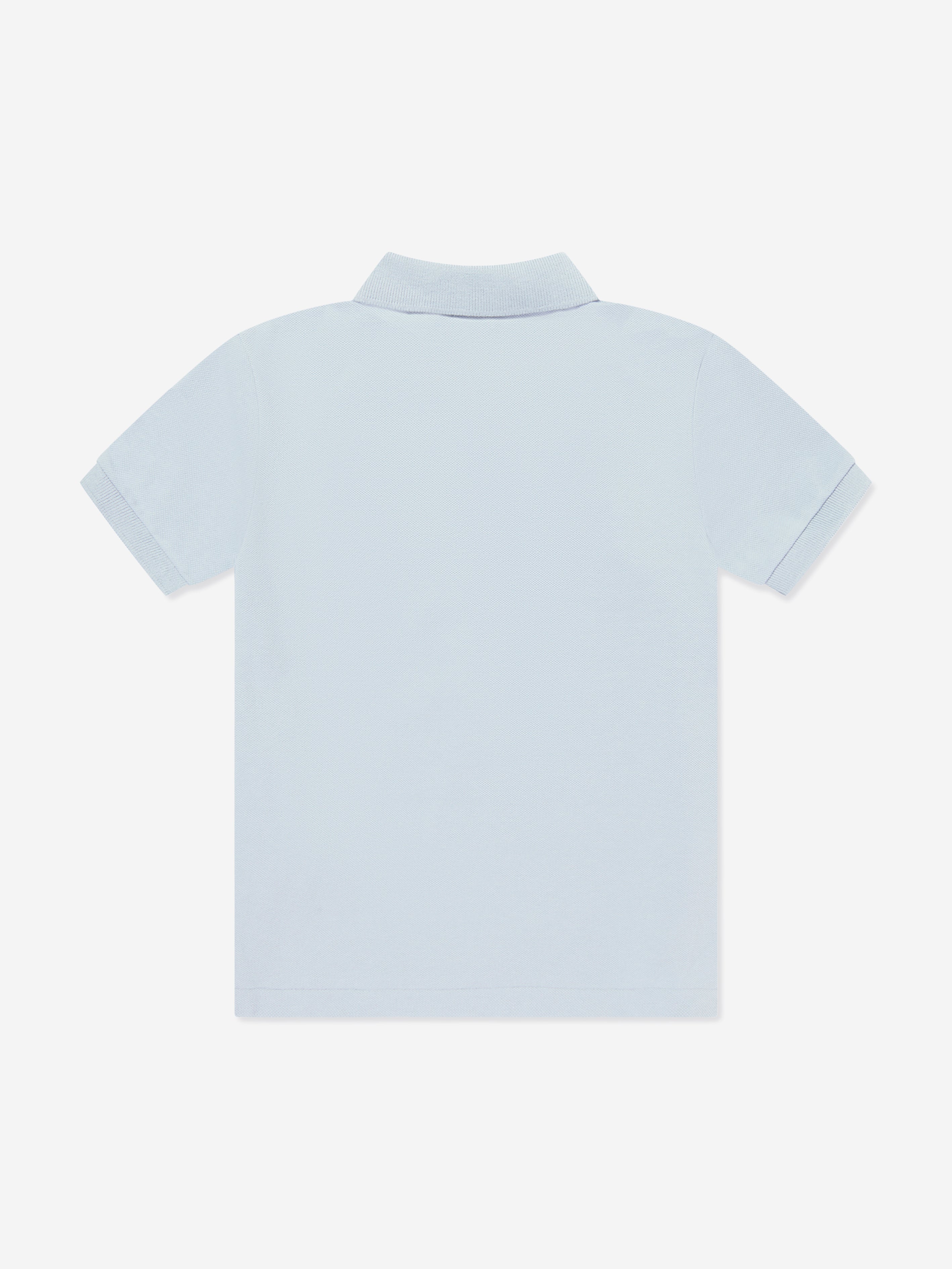 Ralph Lauren Boys Bear Polo Shirt in Blue