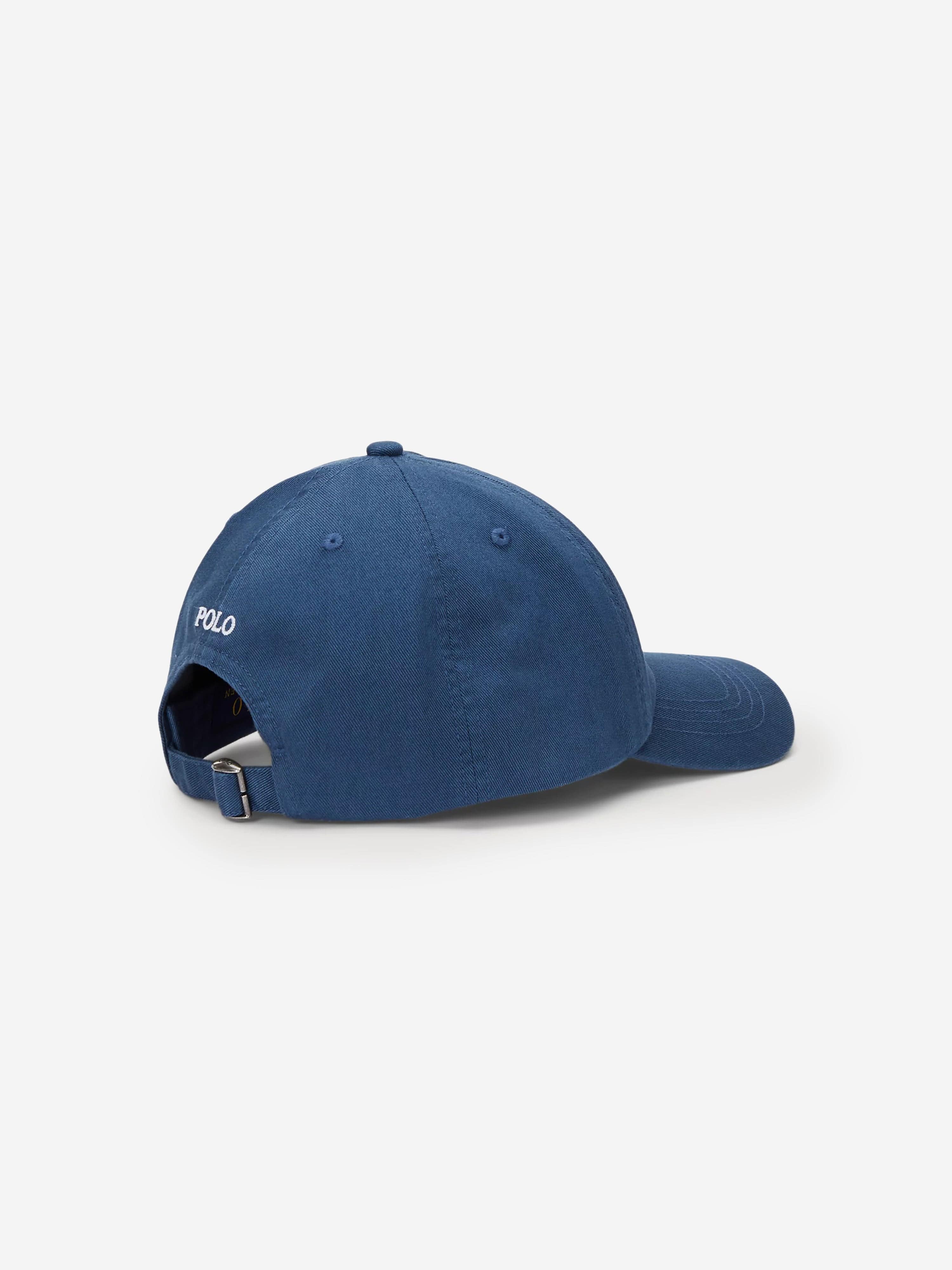 Ralph Lauren Boys Polo Logo Cap in Navy