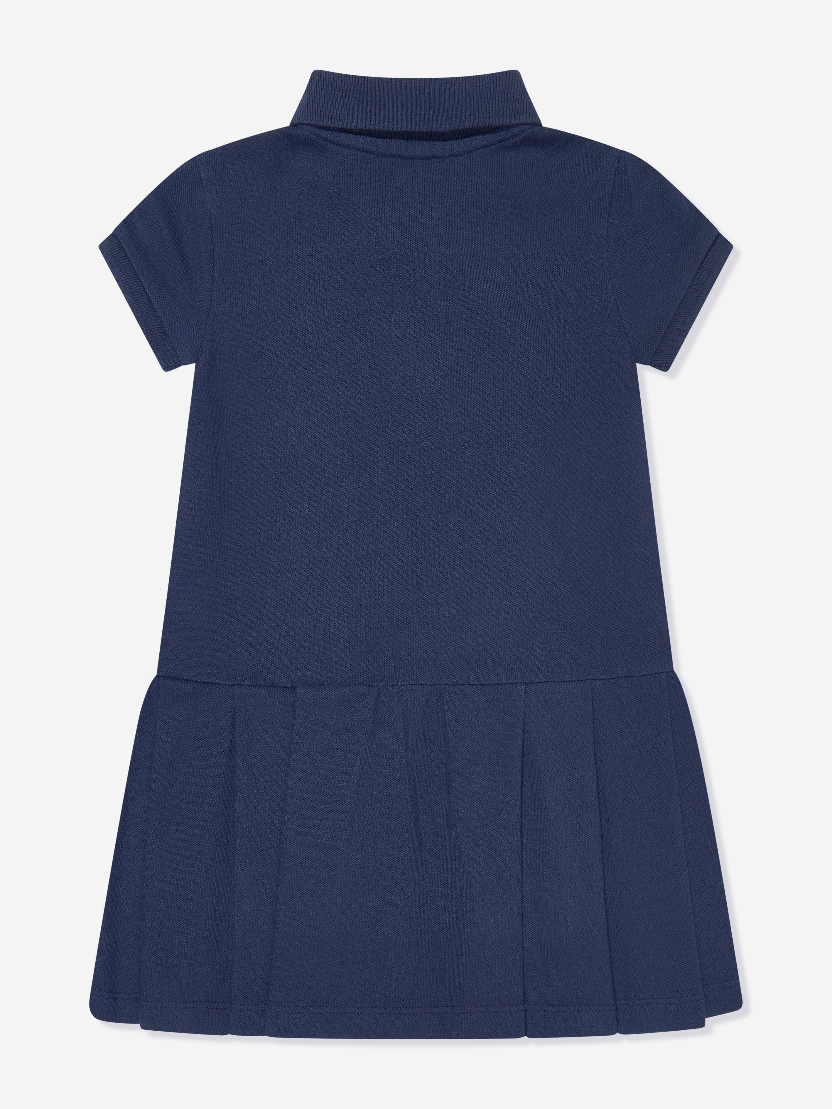 Ralph Lauren Girls Polo Dress in Navy