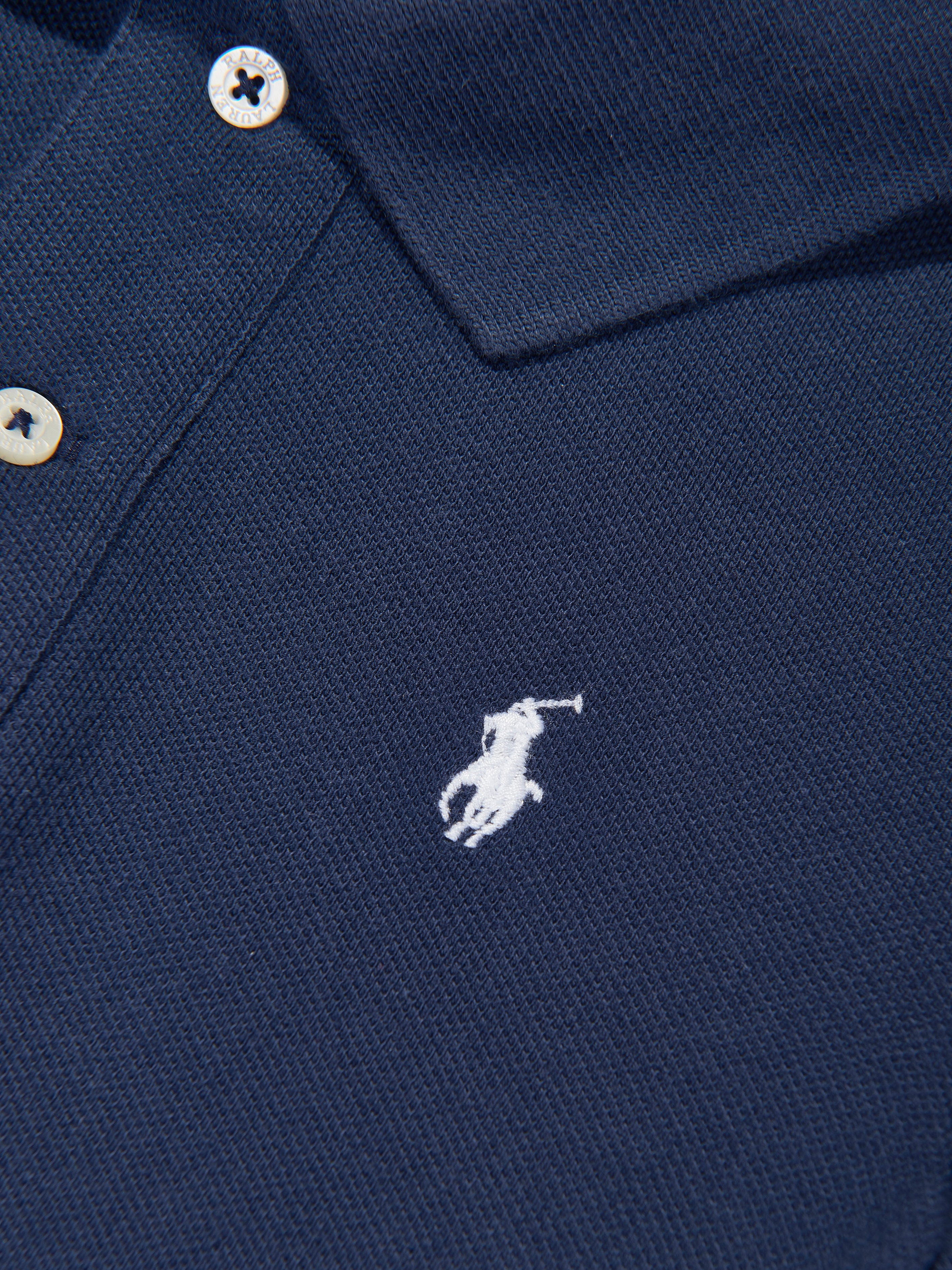 Ralph Lauren Girls Polo Dress in Navy