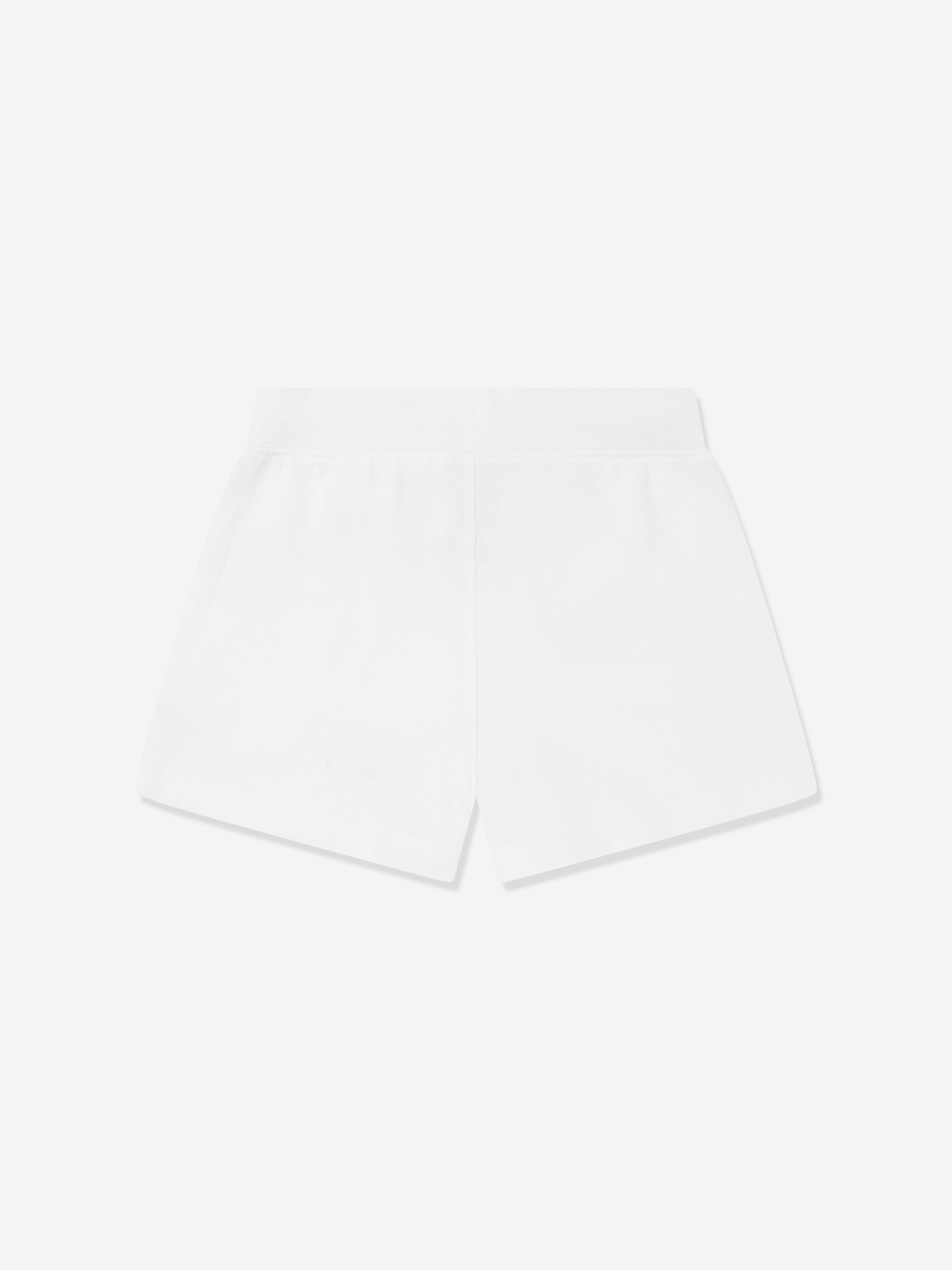 Ralph Lauren Girls USA Shorts in White