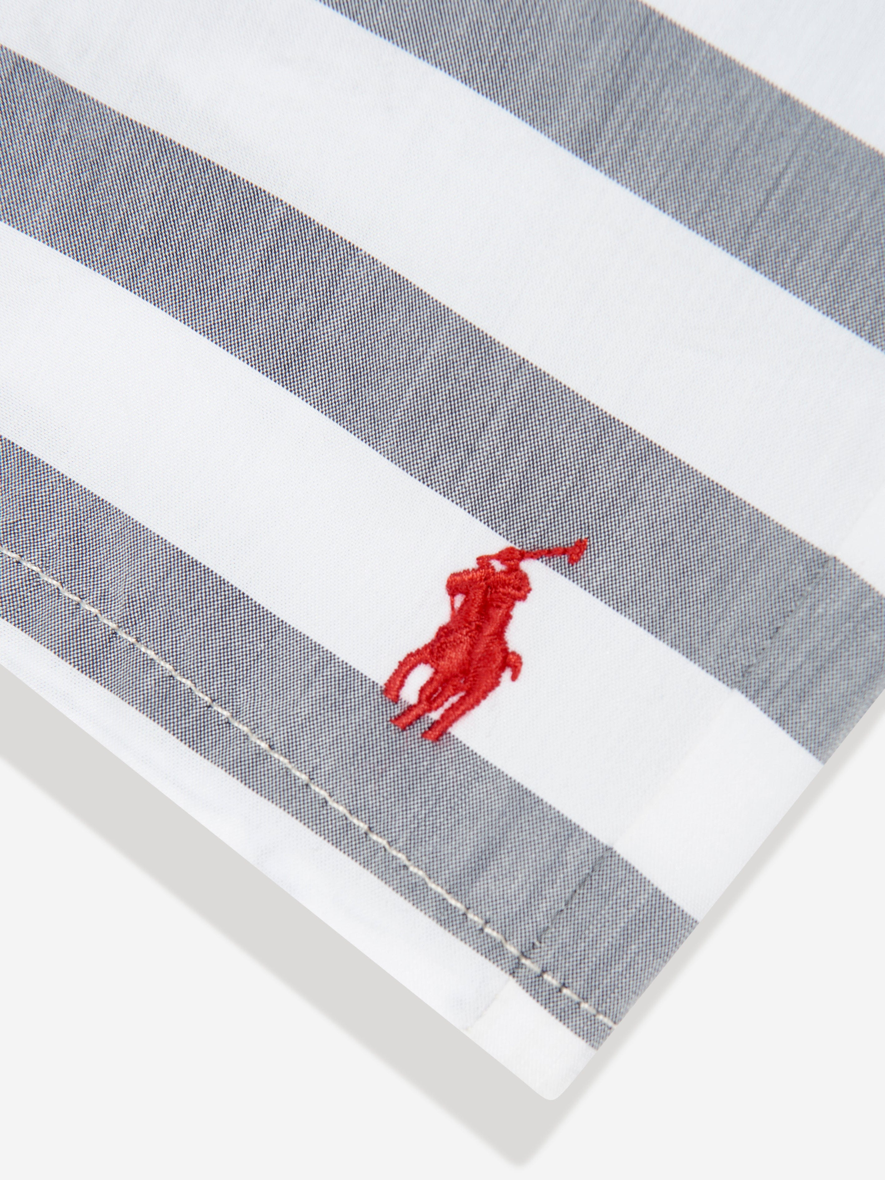 Ralph Lauren Boys Striped Swim Shorts in Multicolour