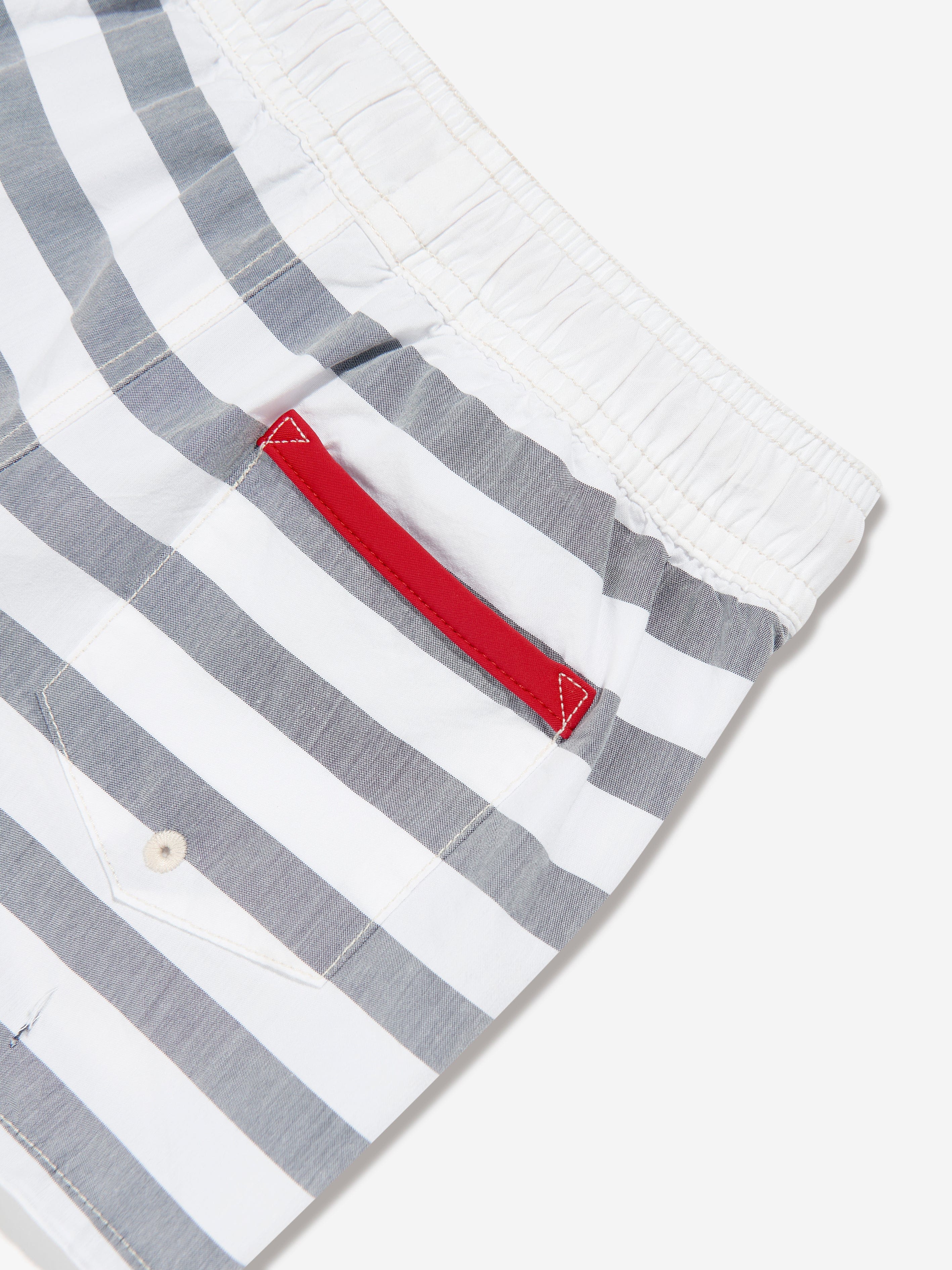 Ralph Lauren Boys Striped Swim Shorts in Multicolour