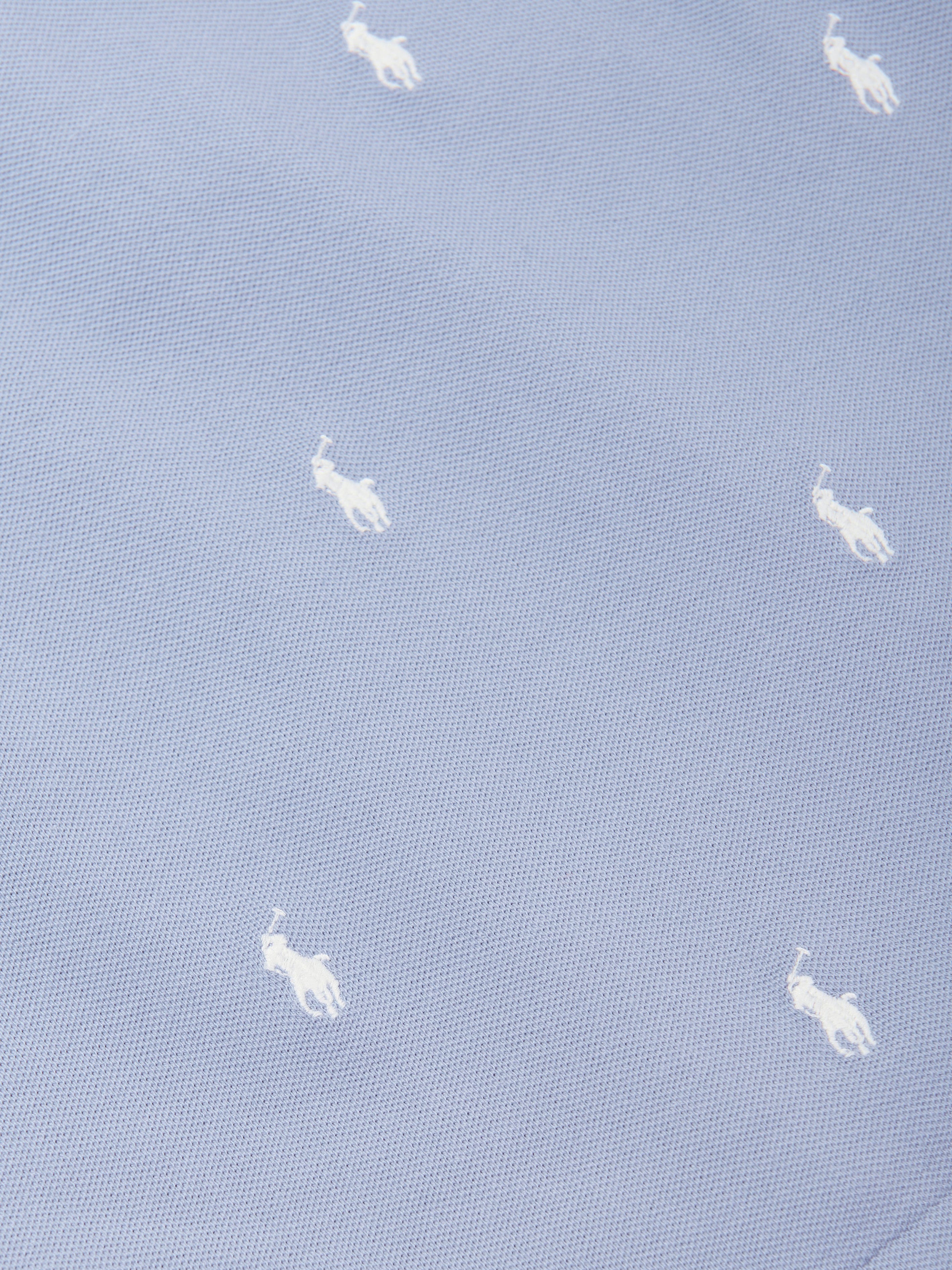 Ralph Lauren Girls Logo Polo Shirt in Blue