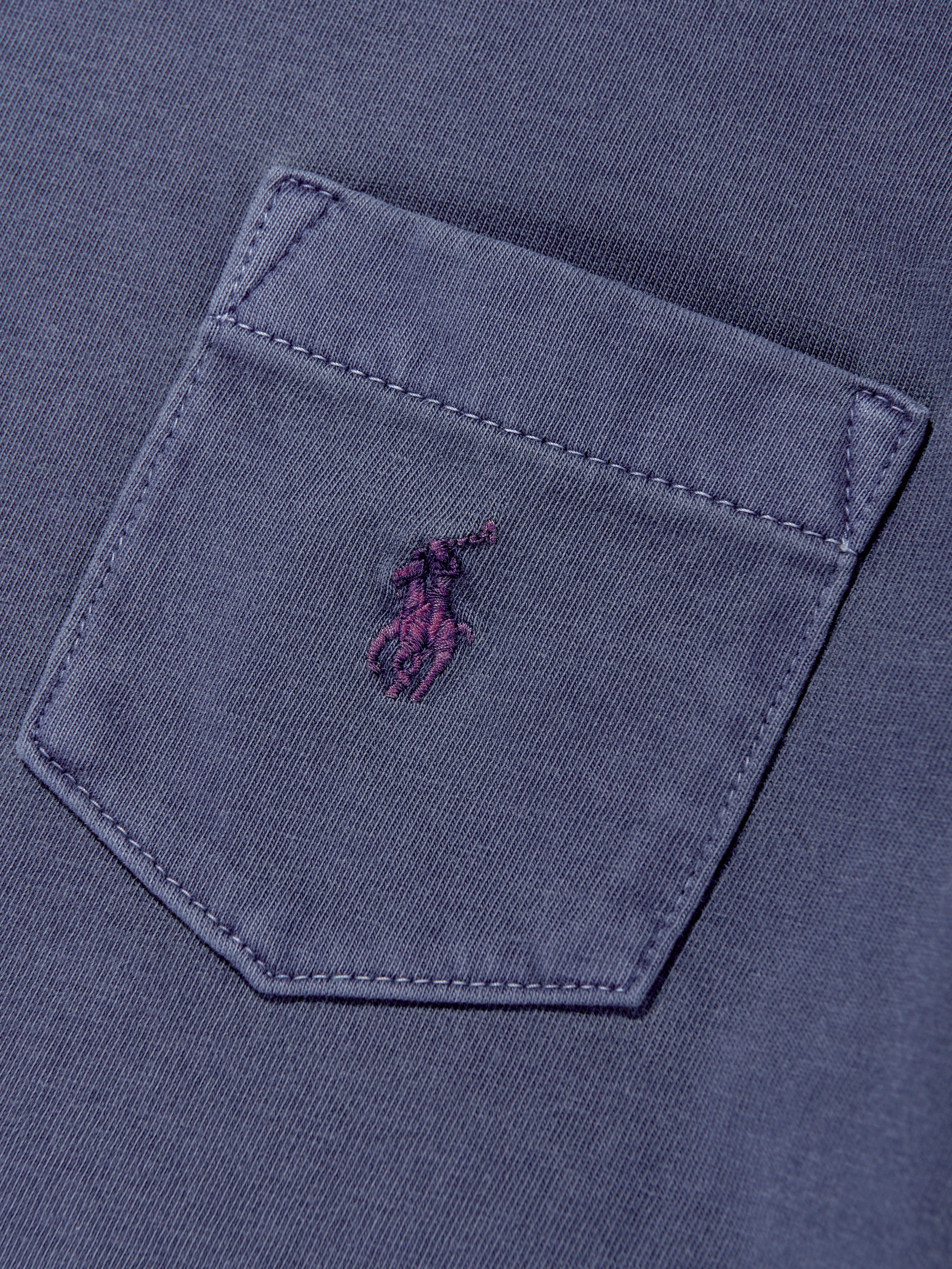 Ralph Lauren Boys Pocket Logo T-Shirt in Blue