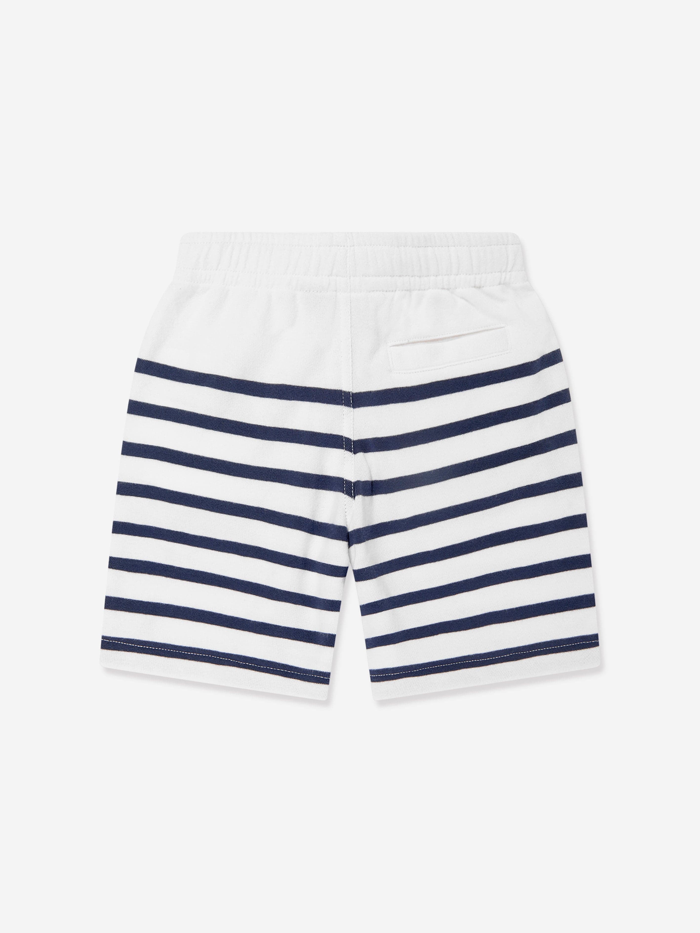 Ralph Lauren Boys Striped Shorts in White
