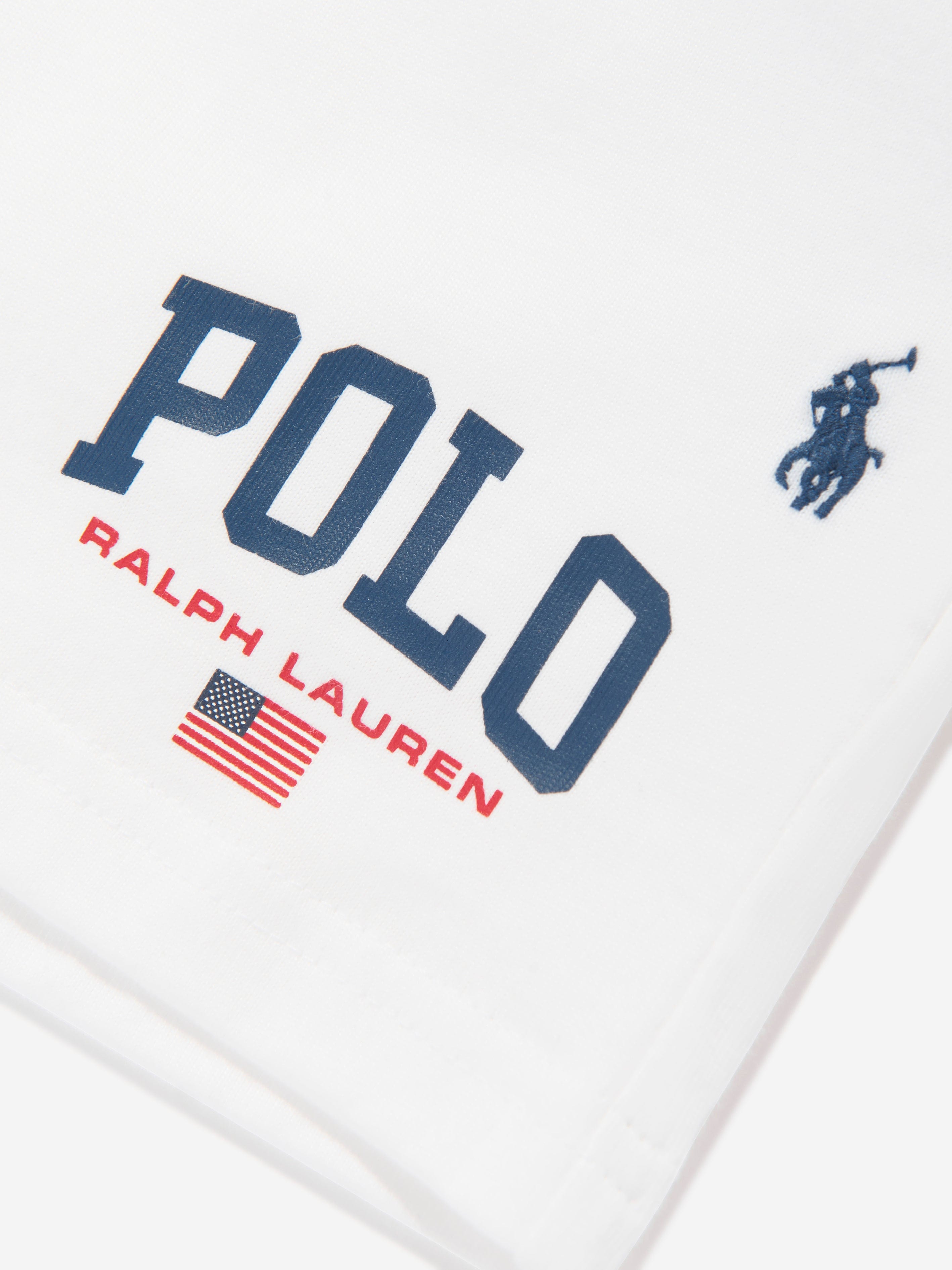 Ralph Lauren Boys Polo Shorts in White