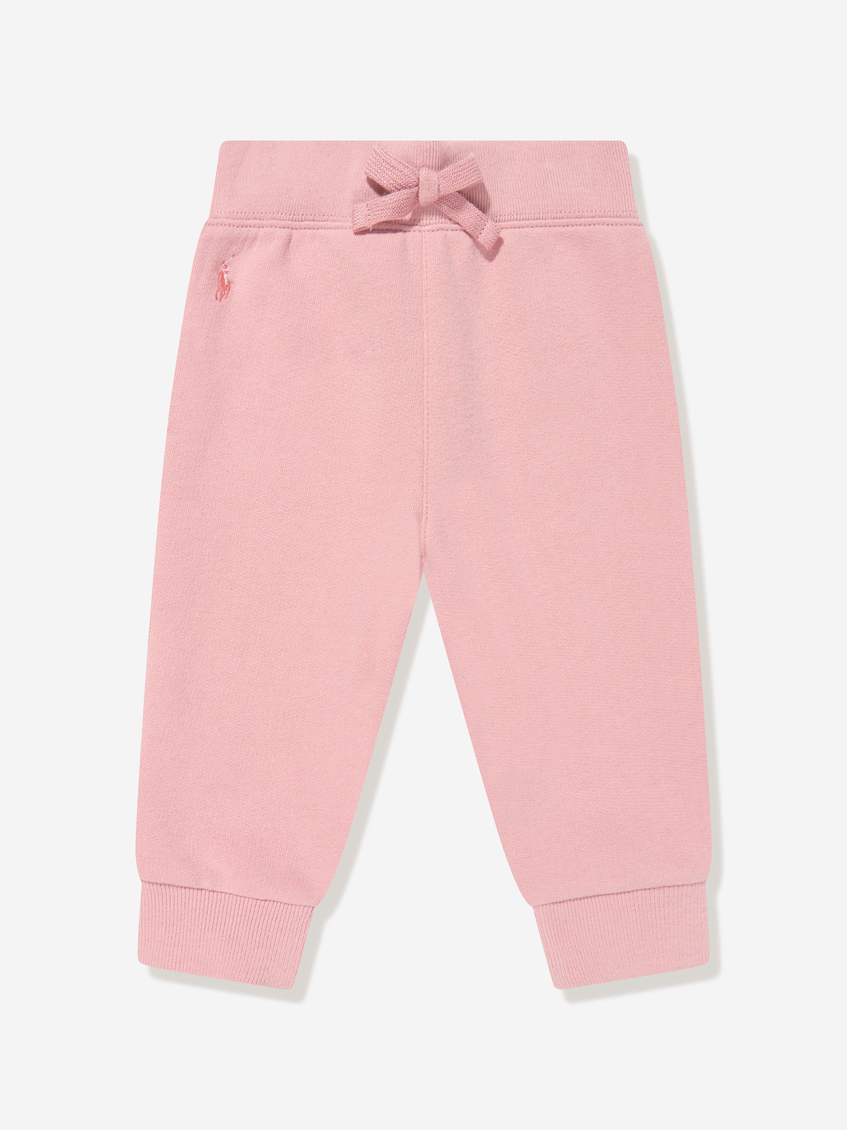 Ralph Lauren Baby Girls Logo Tracksuit in Pink