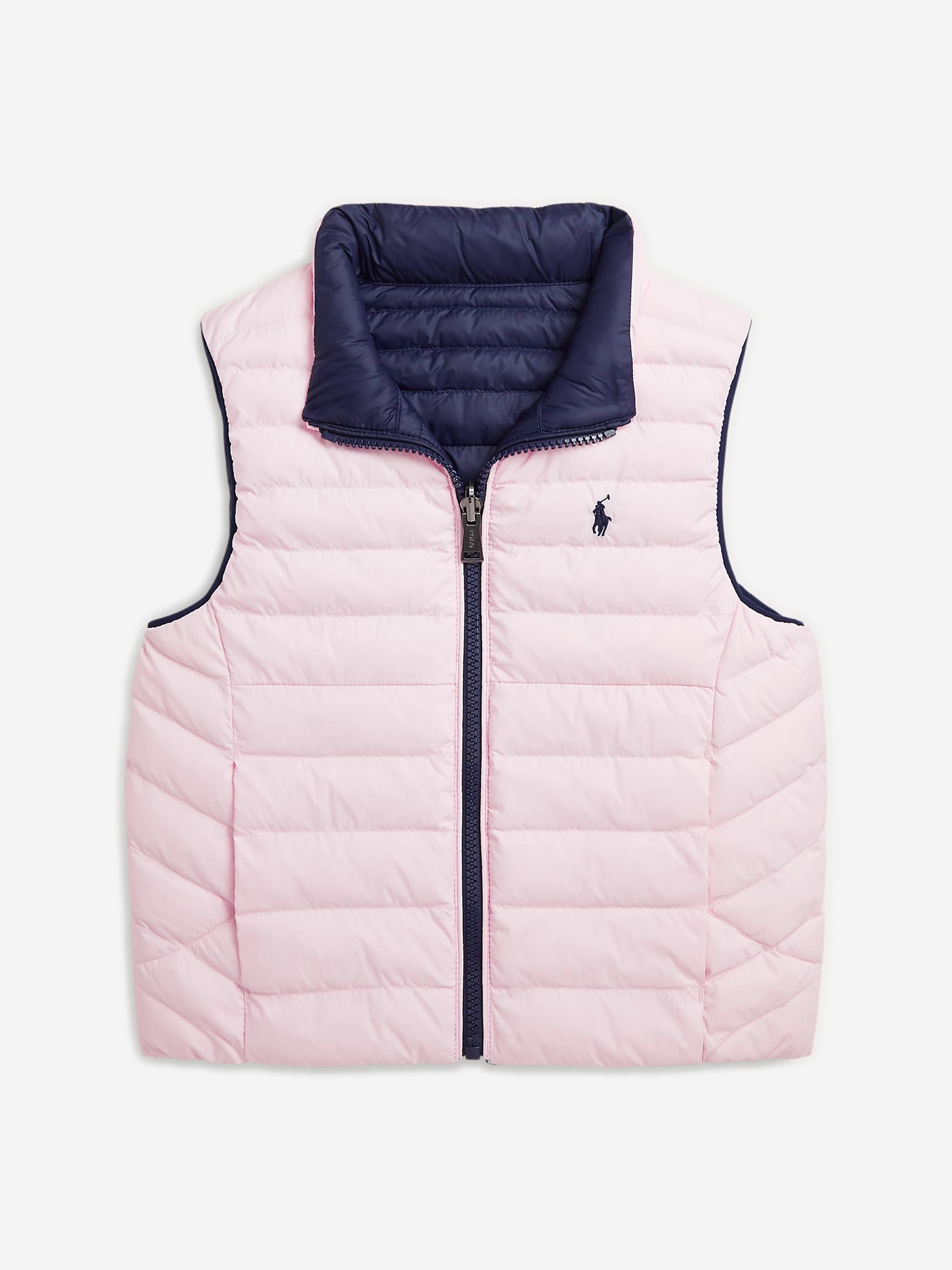 Ralph Lauren Boys Reversible Gilet in Navy