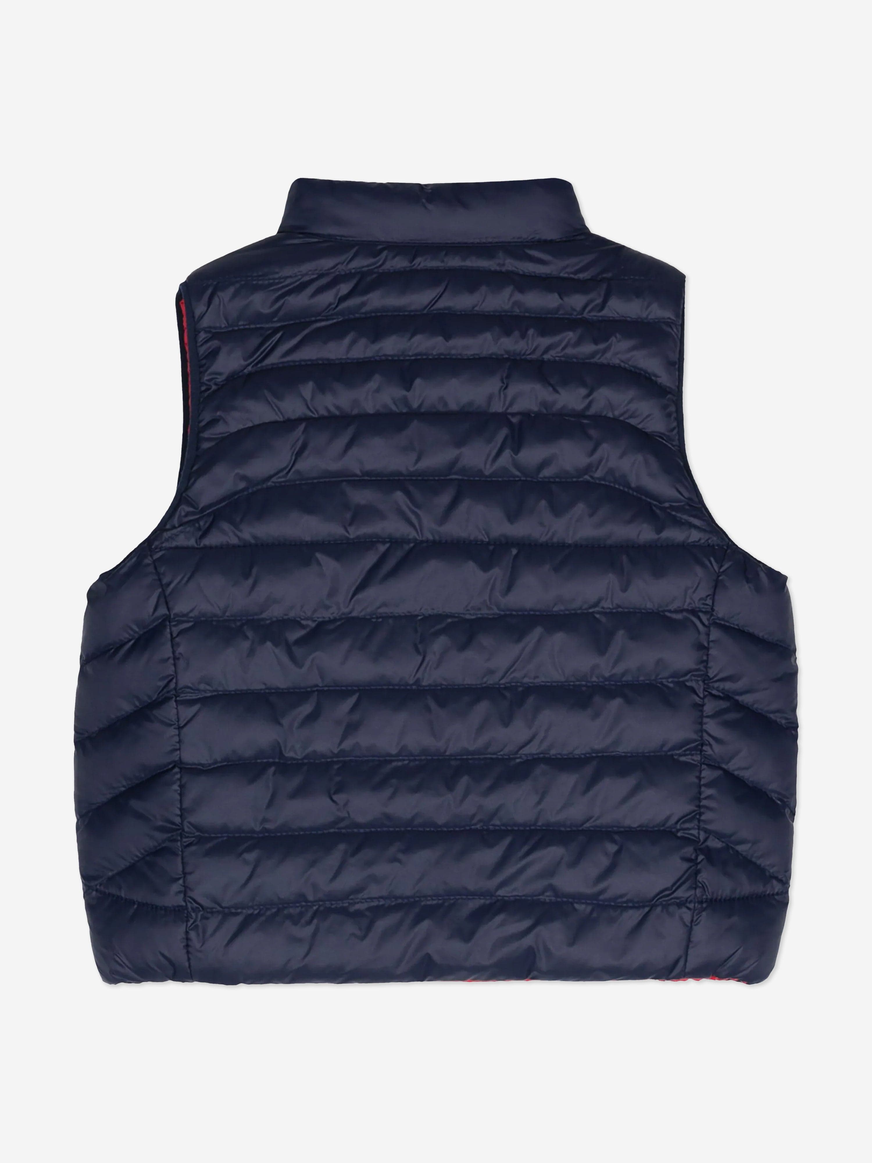 Ralph Lauren Boys Reversible Gilet in Navy