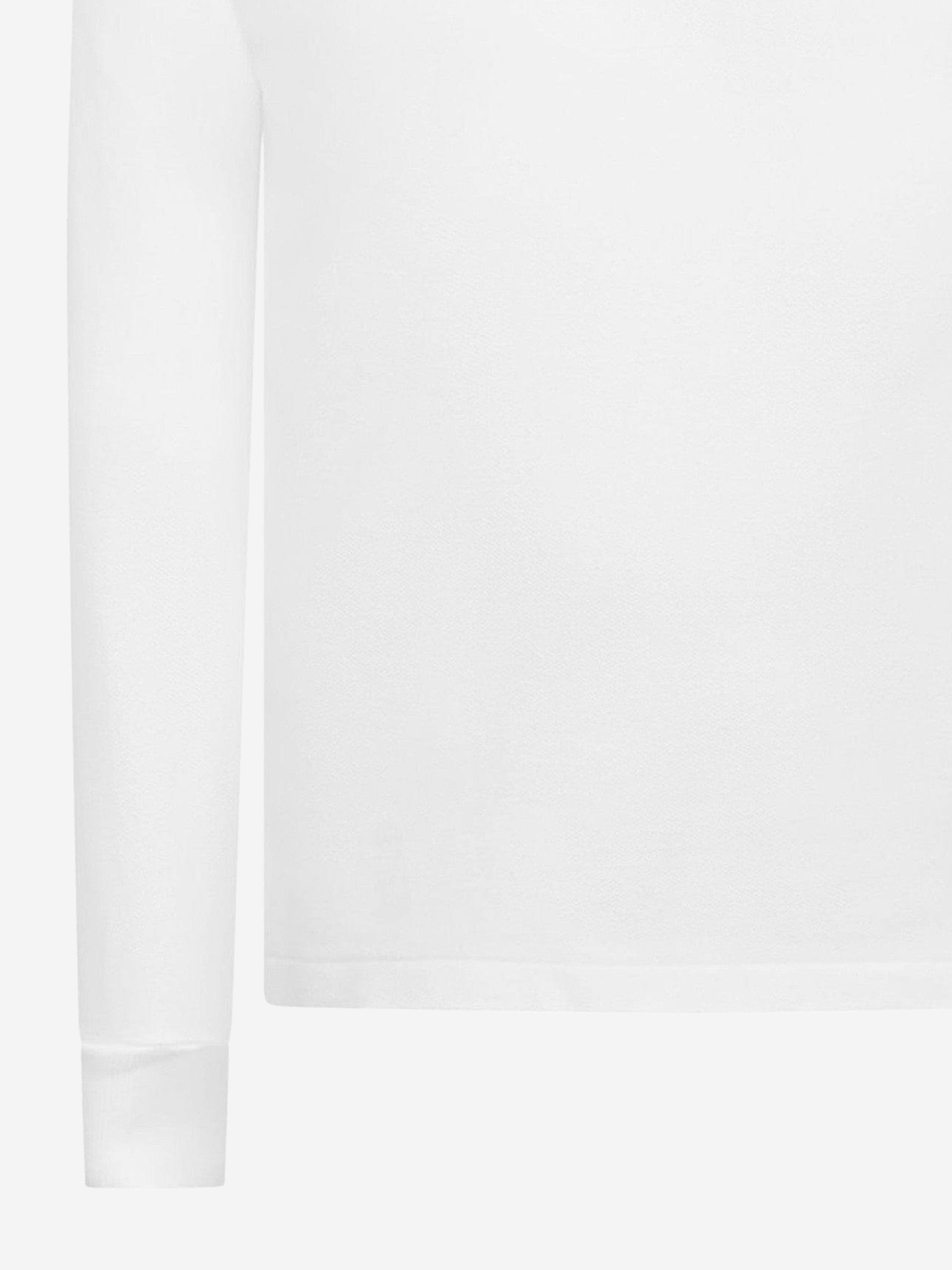 Ralph Lauren Boys Long Sleeve Polo Shirt in White