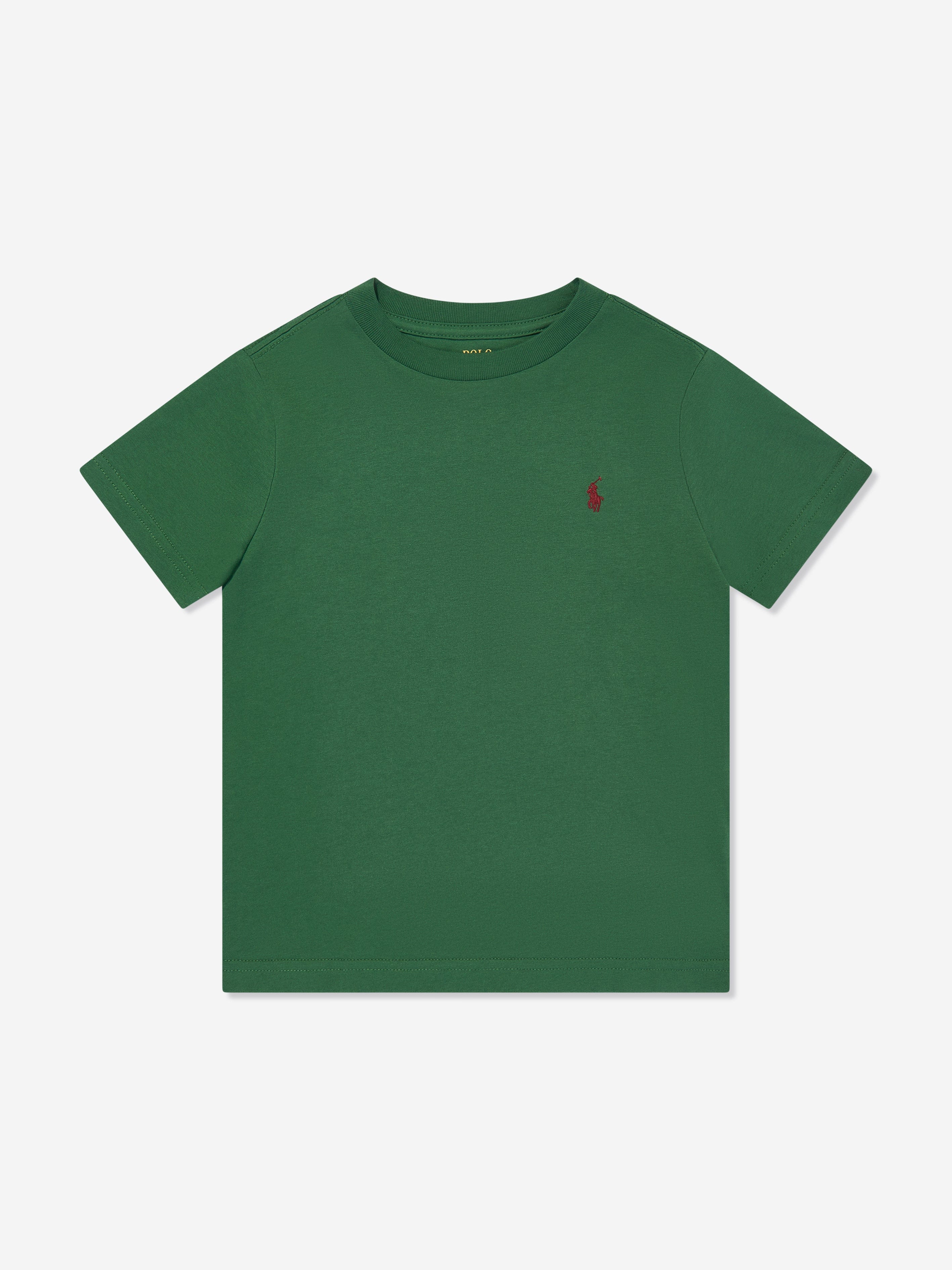 Ralph Lauren Boys Logo T-Shirt in Green