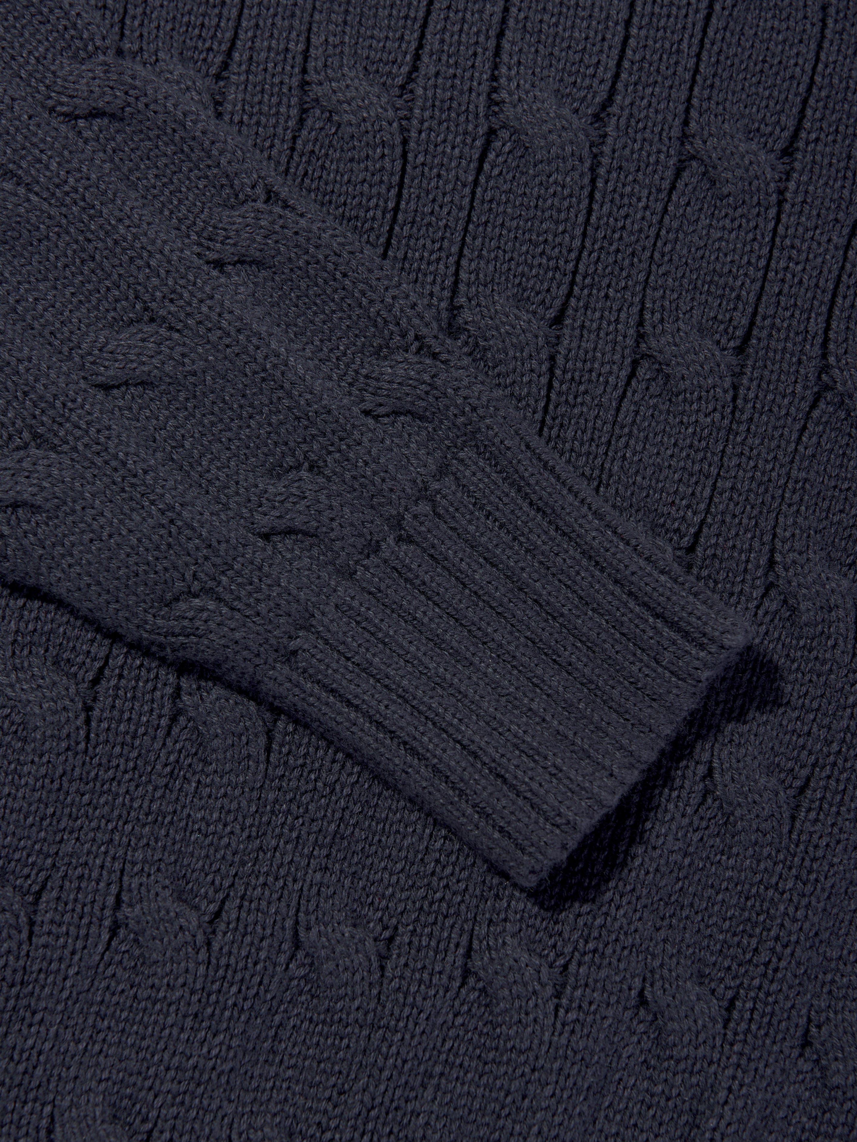 Ralph Lauren Boys Half Zip Jumper in Navy