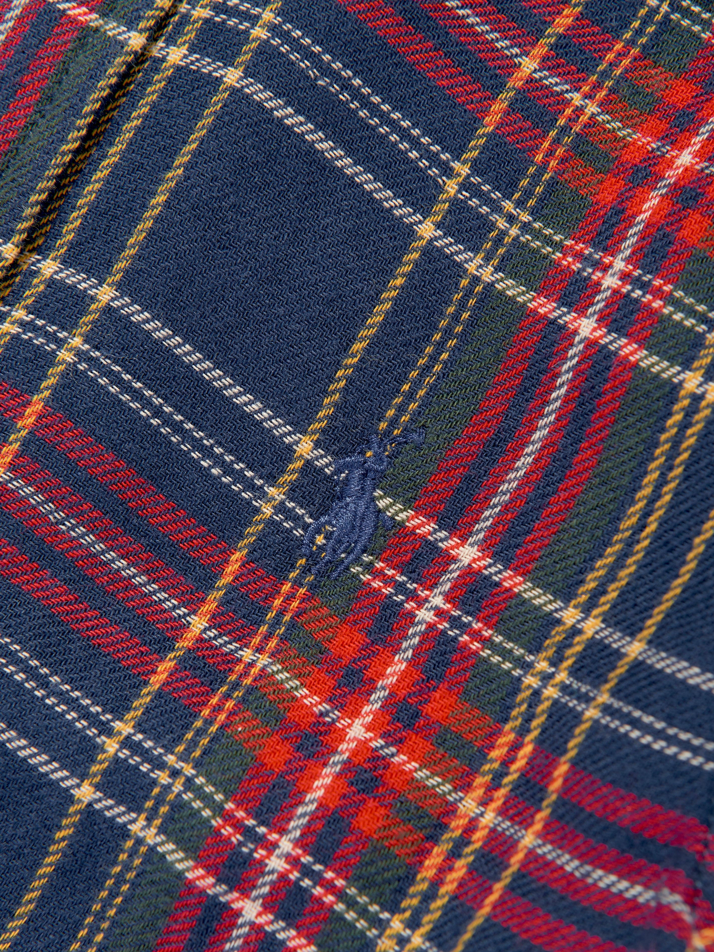 Ralph Lauren Boys Plaid Shirt in Multicolour