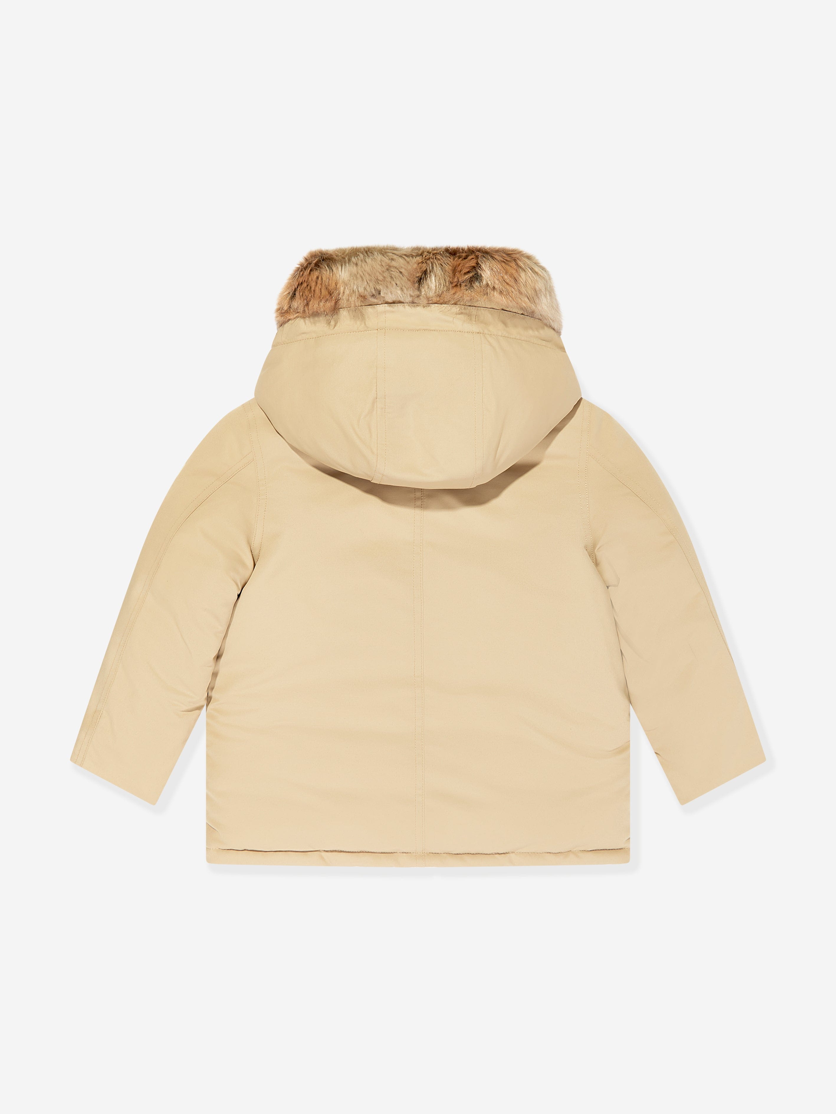 Ralph Lauren Boys Parka Coat in Beige
