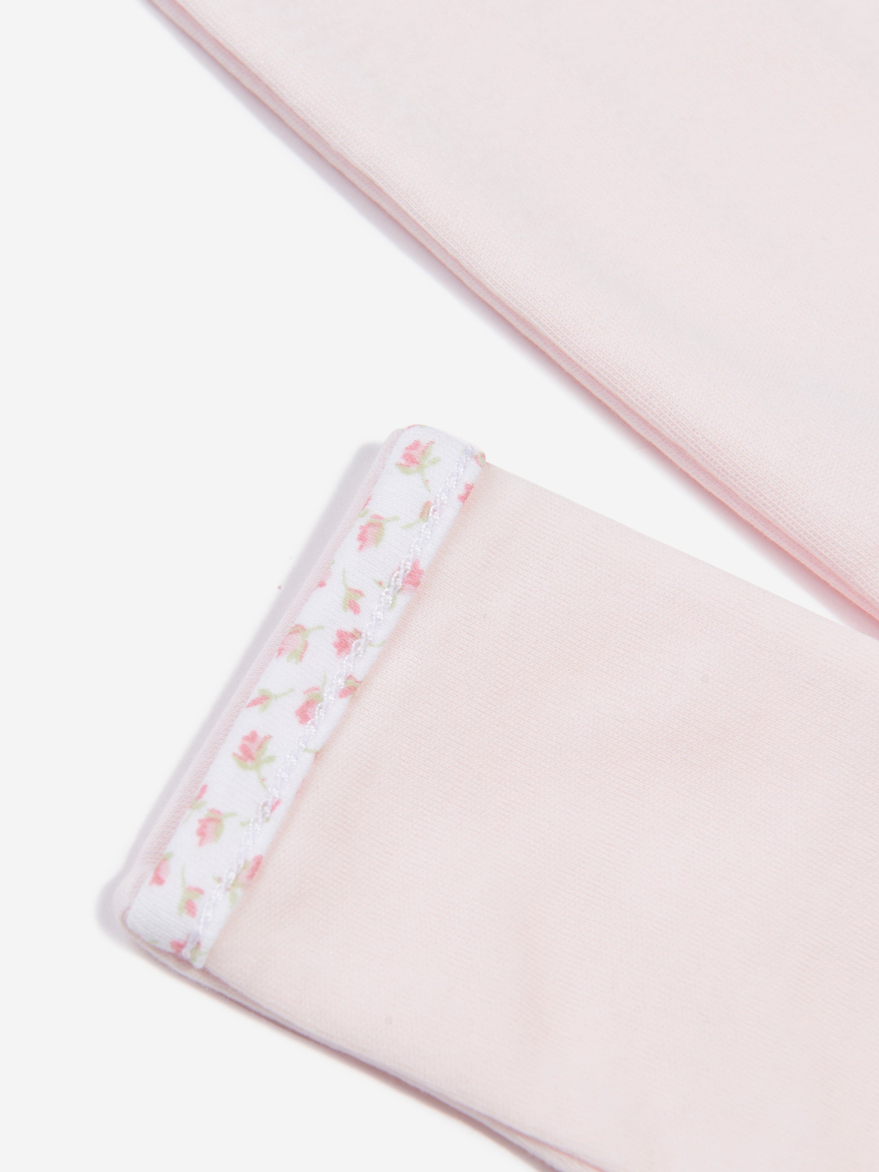 Ralph Lauren Baby Girls Cotton Babygrow in Pink