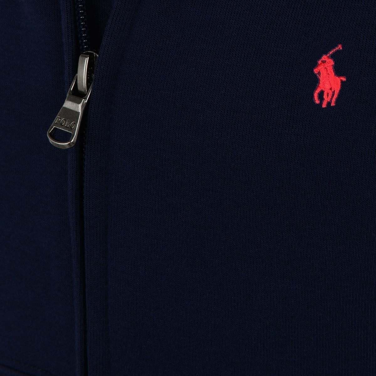 Ralph Lauren Boys Logo Zip Up Top