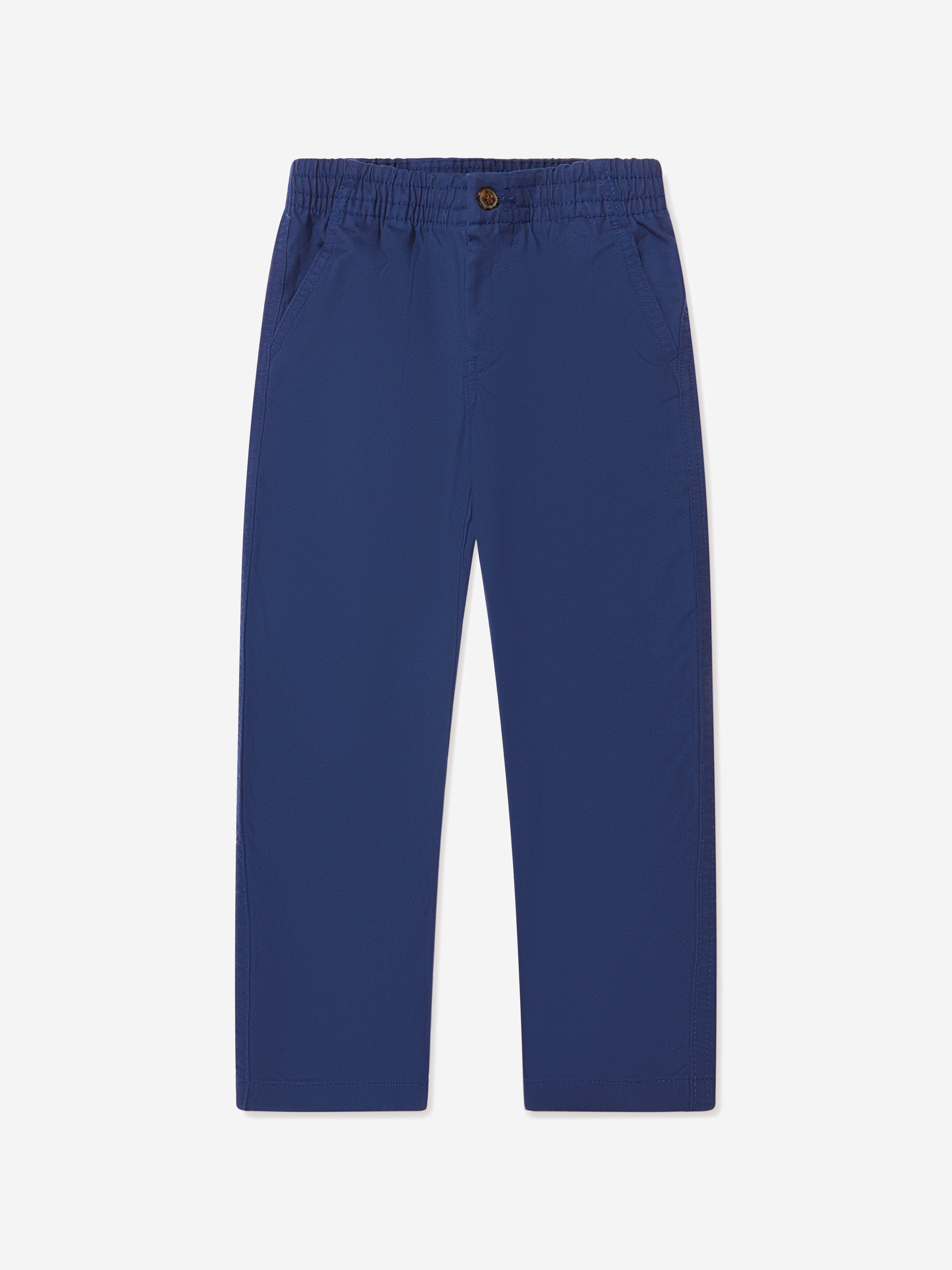 Boys Chino Trousers in Navy