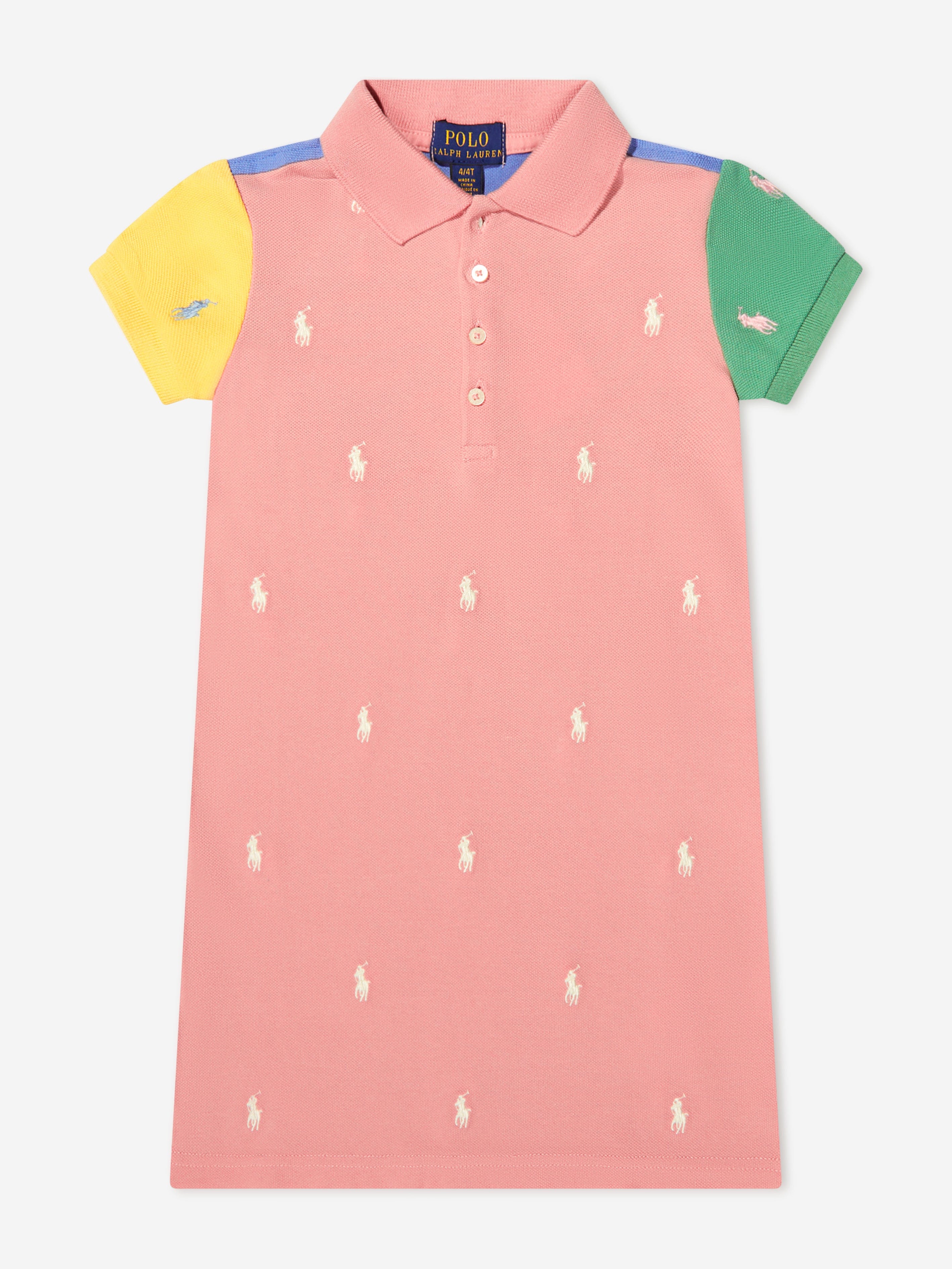 Ralph Lauren Girls Logo Polo Dress