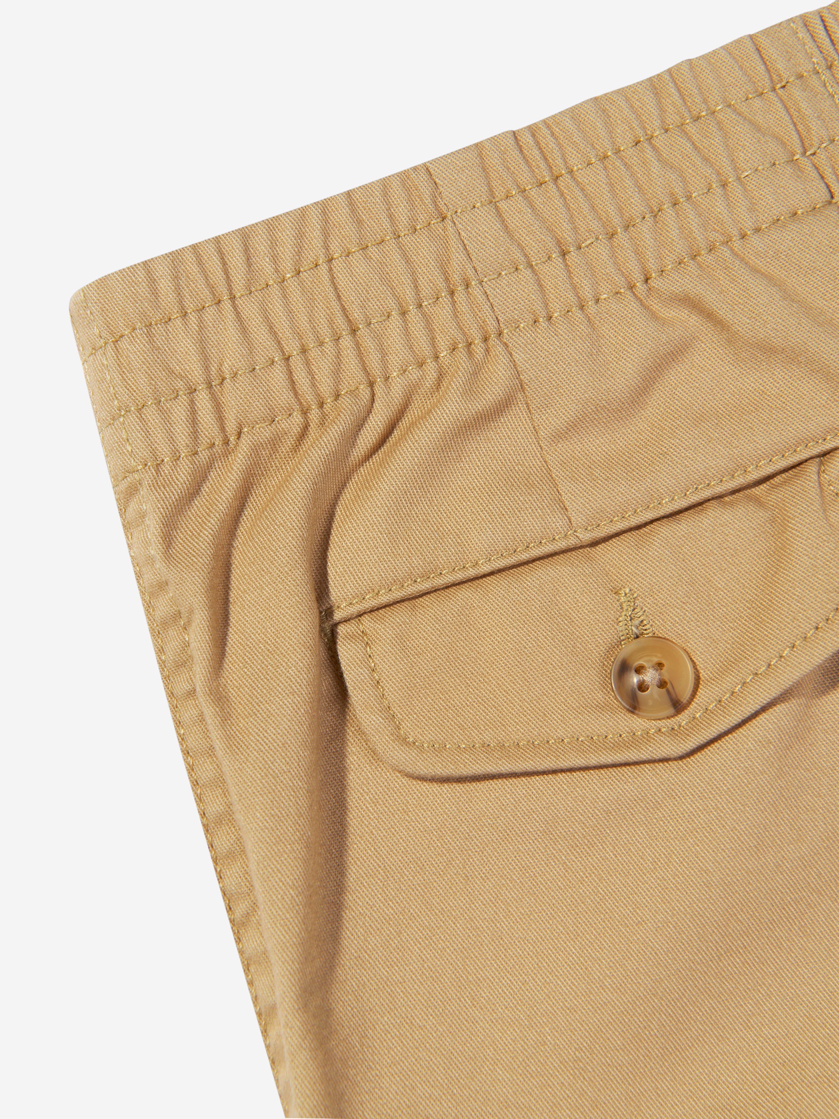 Boys Chino Shorts in Beige