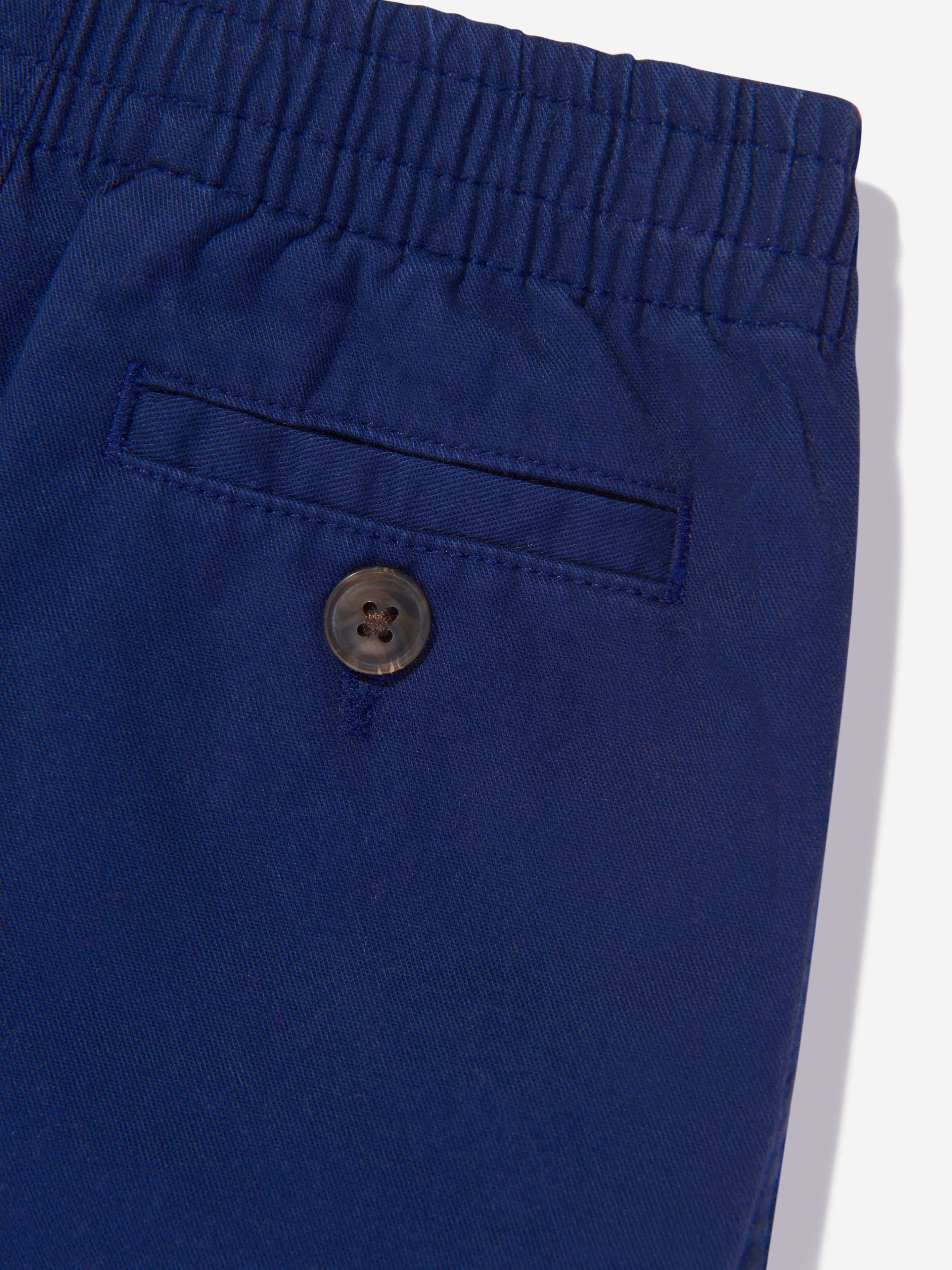 Boys Chino Shorts in Navy