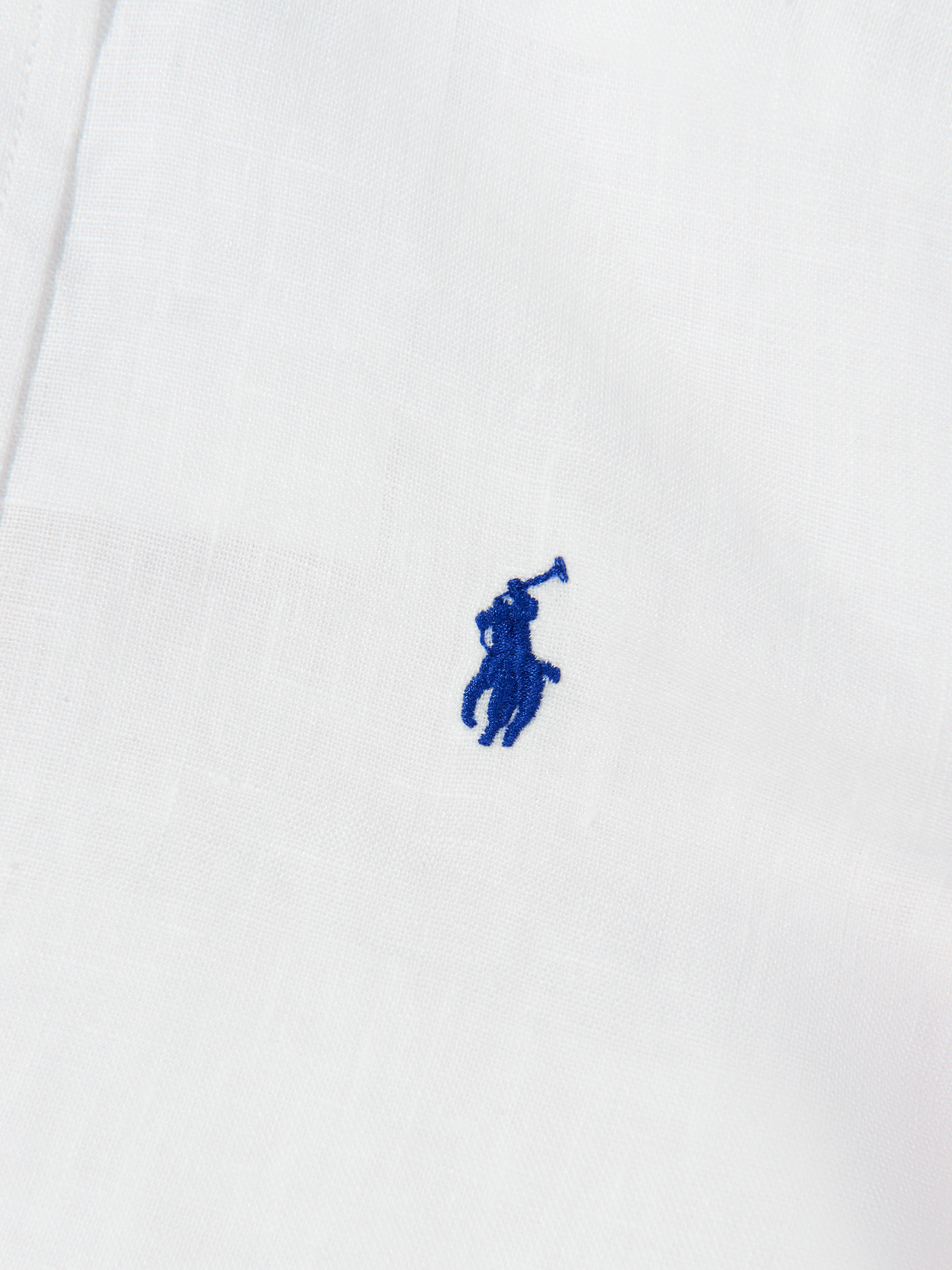 Boys Linen Shirt in White