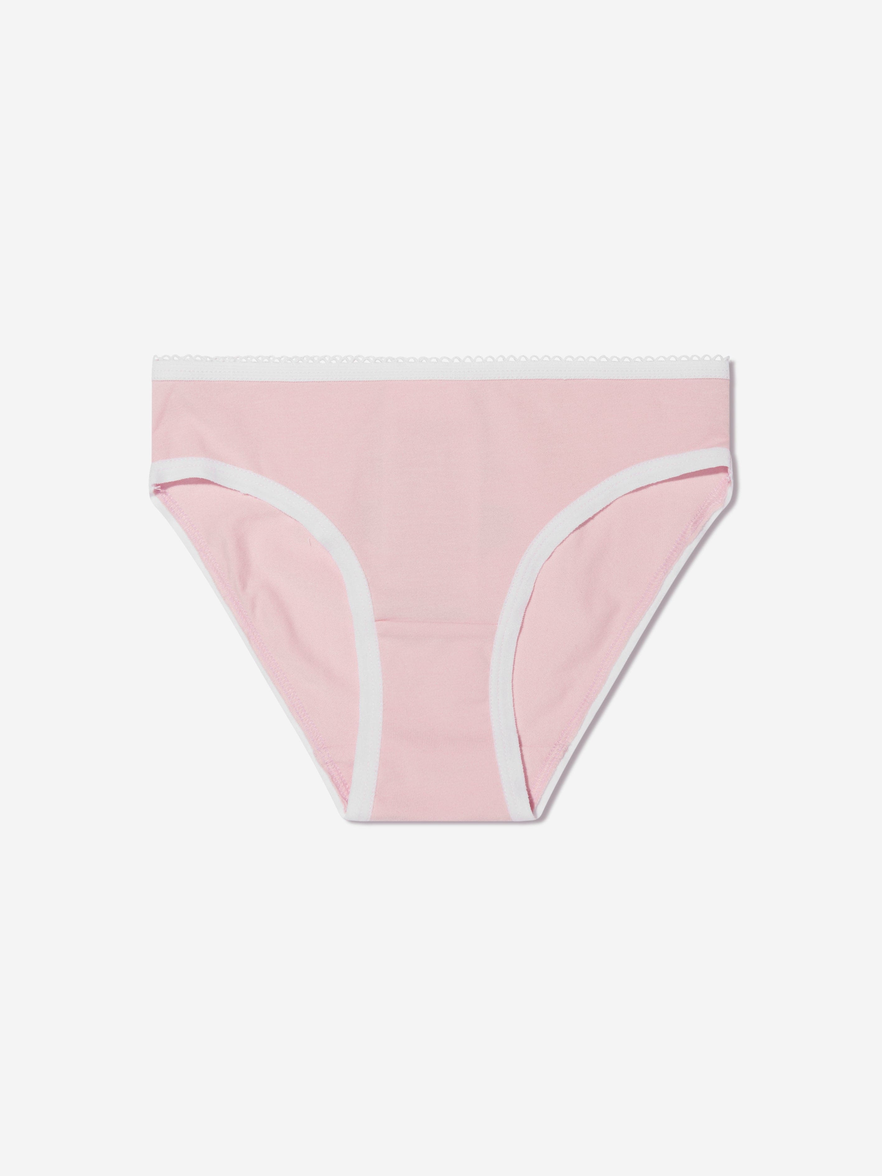 Ralph Lauren Girls 5 Pack Bikini Brief Set in Multicolour