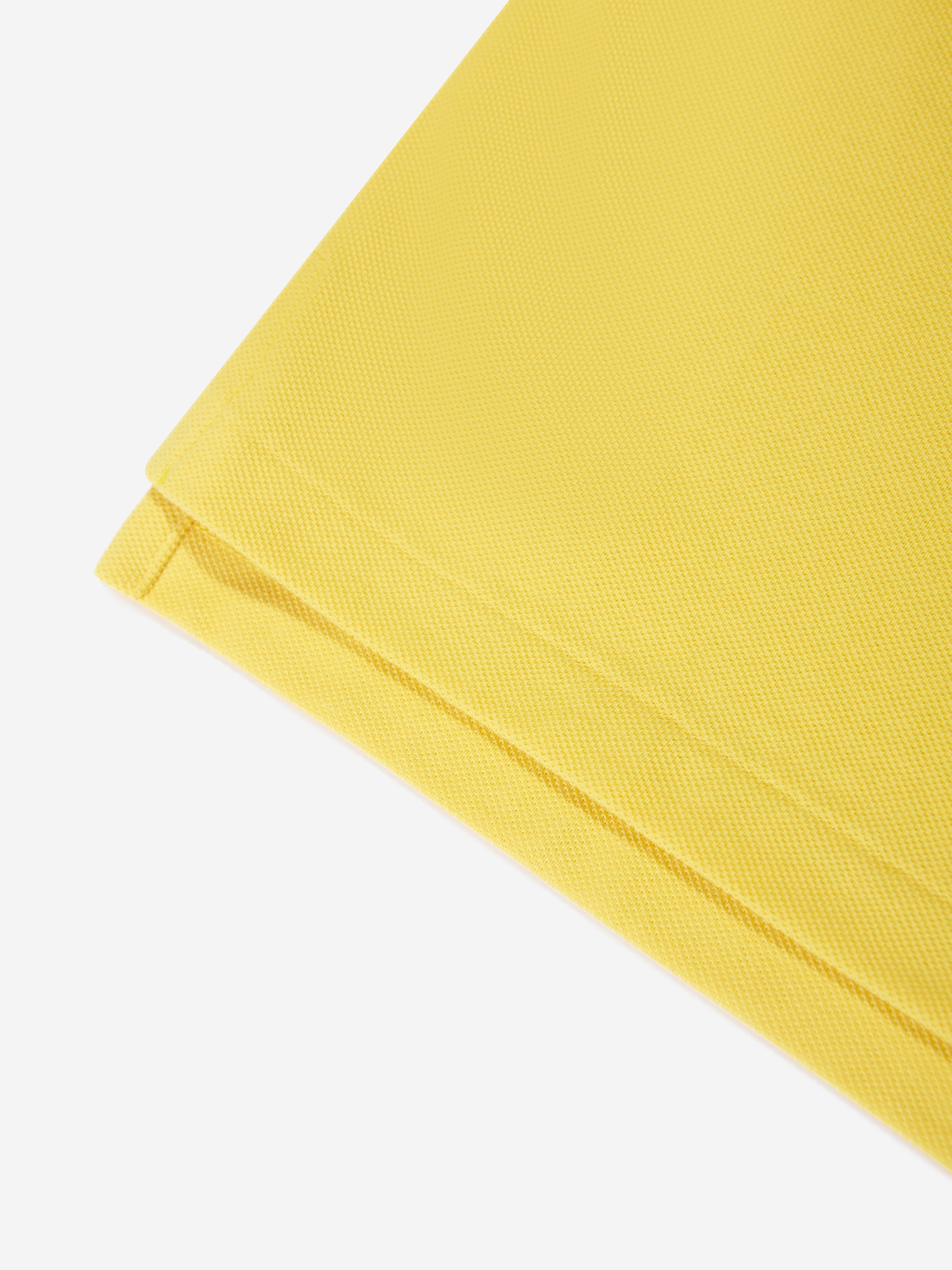 Boys Logo Polo Shirt in Yellow