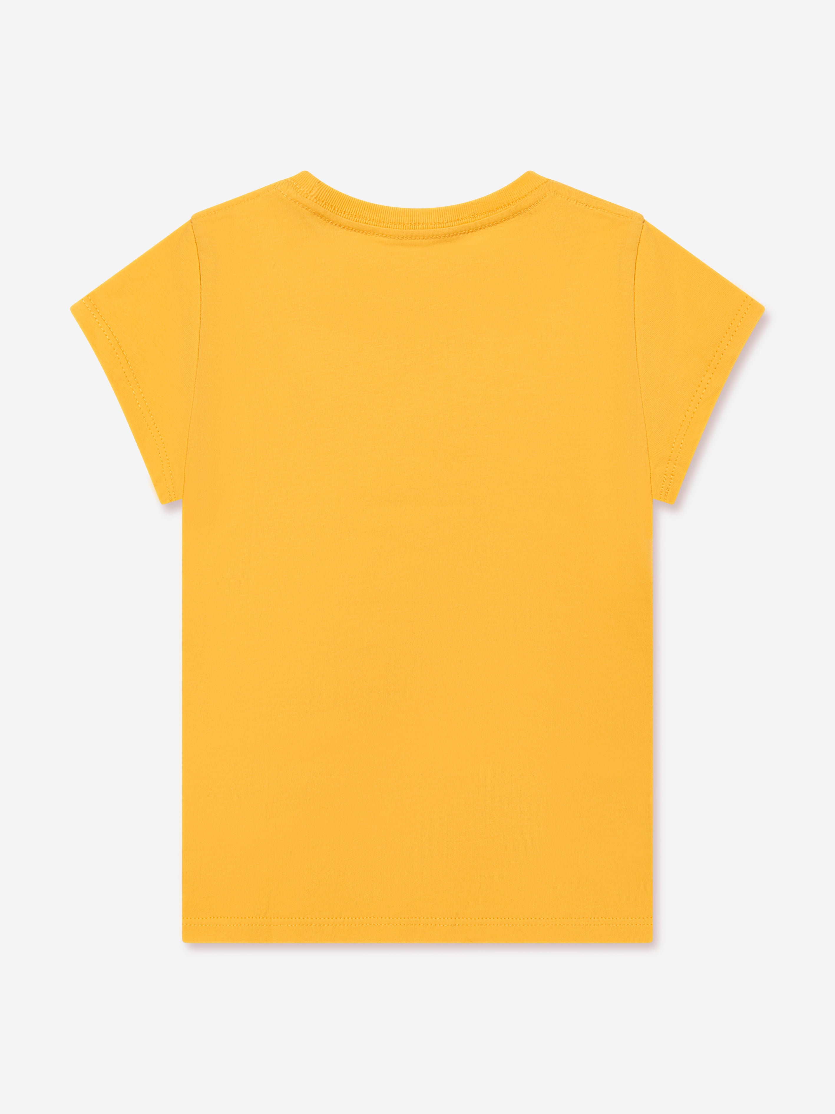 Girls Logo T-Shirt in Yellow