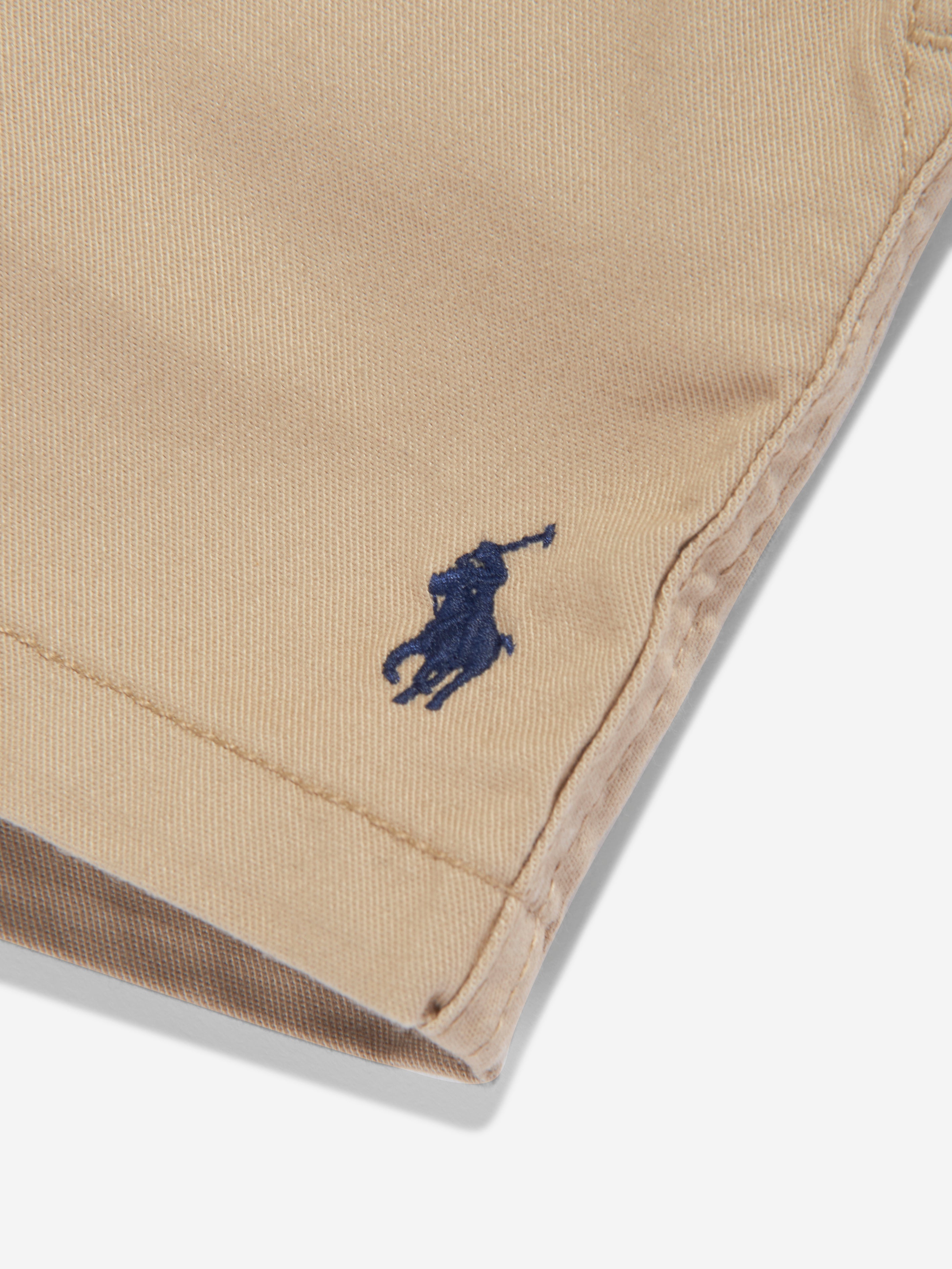 Boys Chino Shorts in Beige