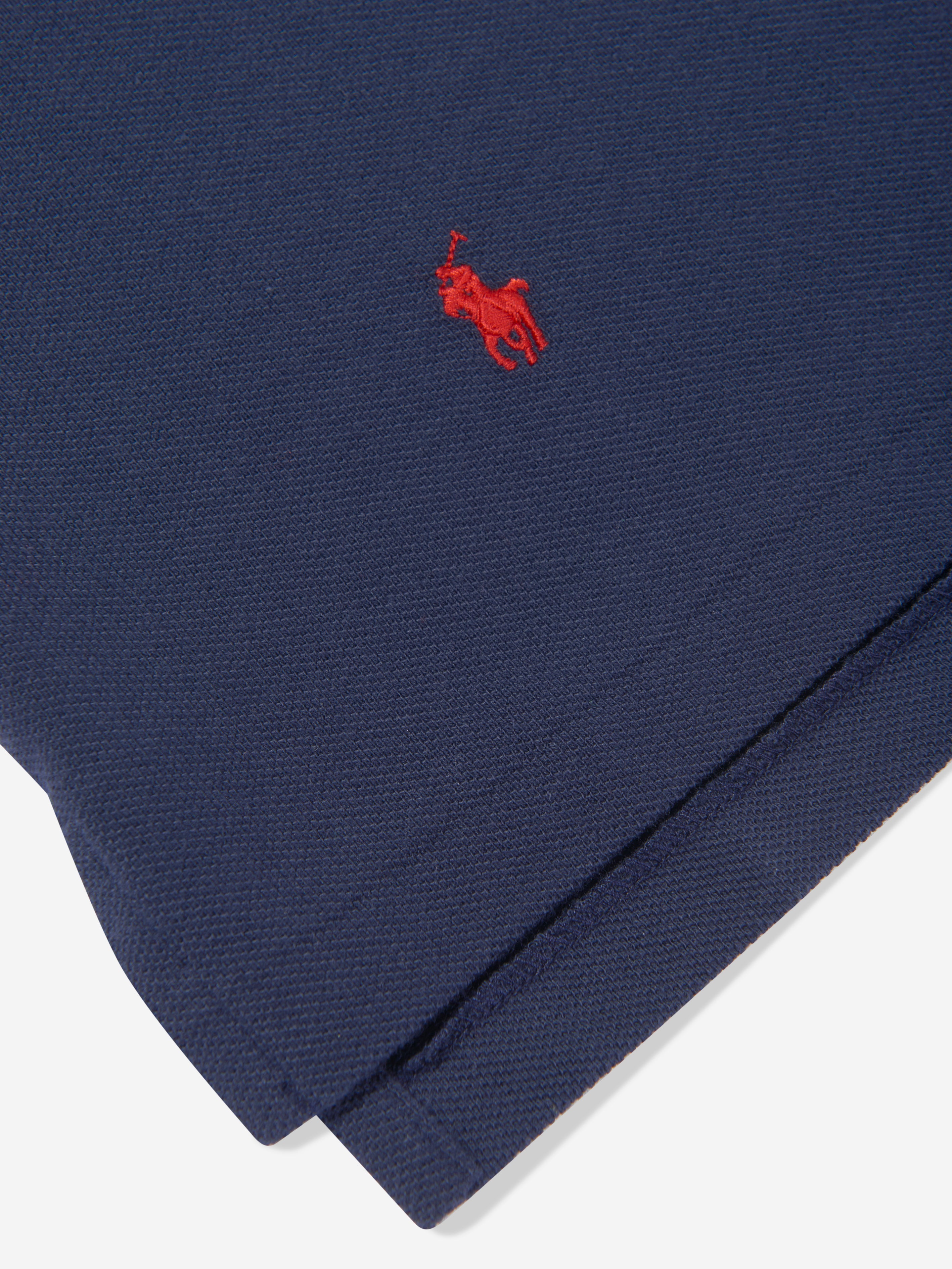 Boys Logo Polo Shirt in Navy