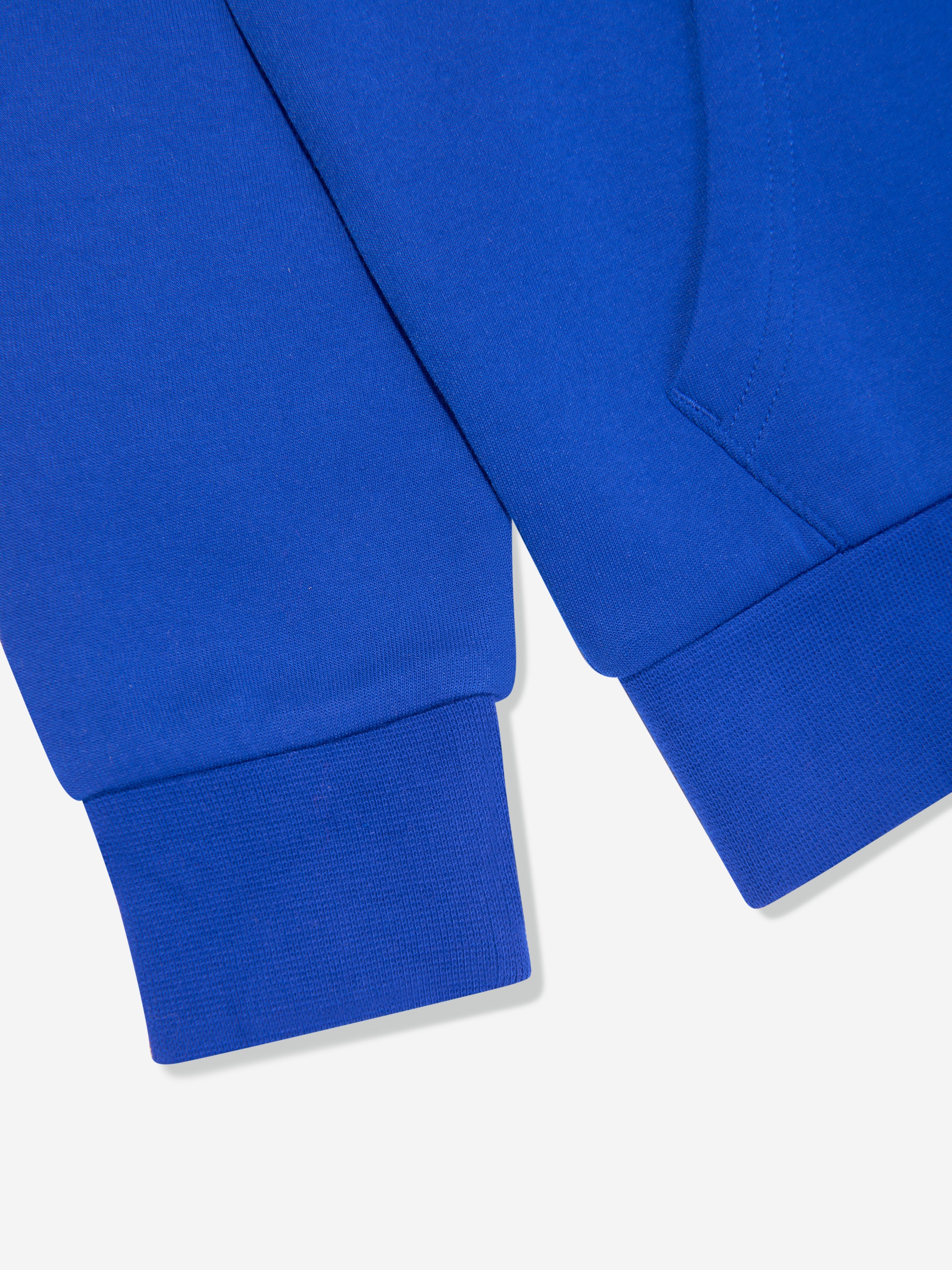 Boys Logo Hoodie in Blue